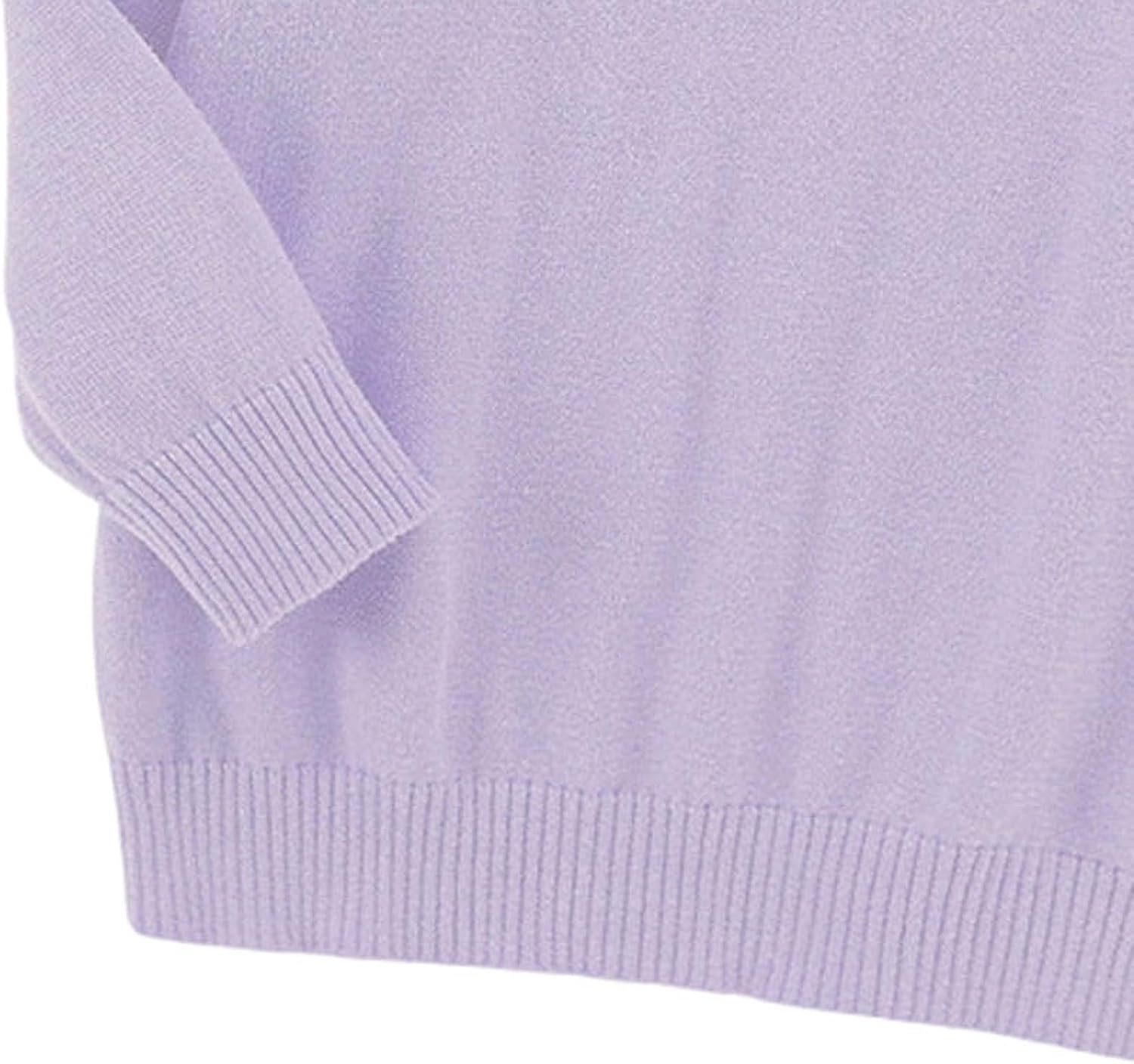 Boys Crew Neck Knit Sweater Long Sleeve Basic Pullover Tops for Kids