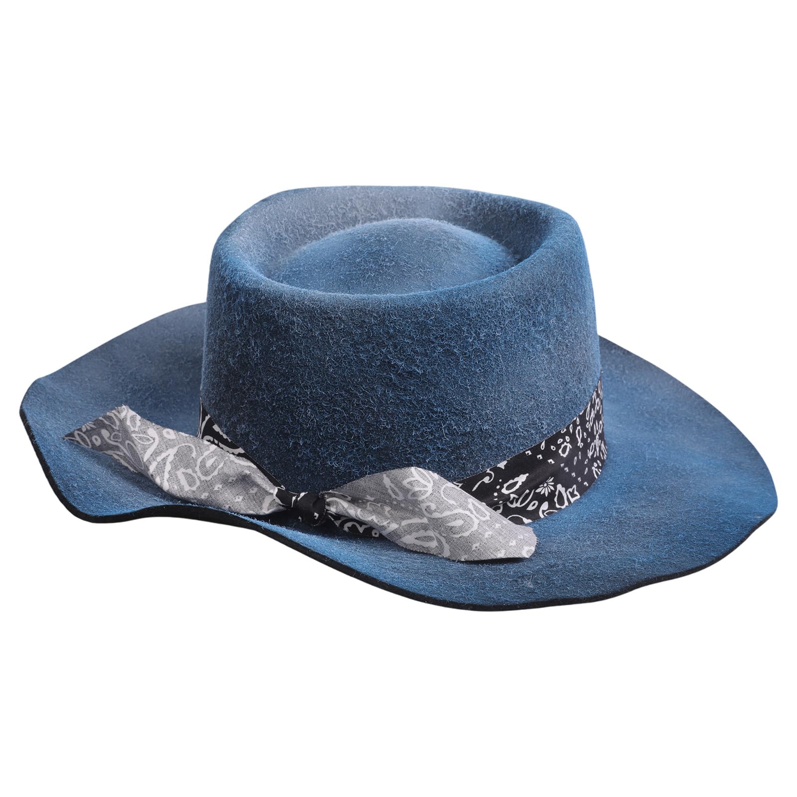 Homburg wełniany klasyczny kapelusz stylizacyjny prezenty dla chłopaka szerokie rondo unisex odzież na spotkania rekwizyty fotograficzne oddychające wygodne czapki