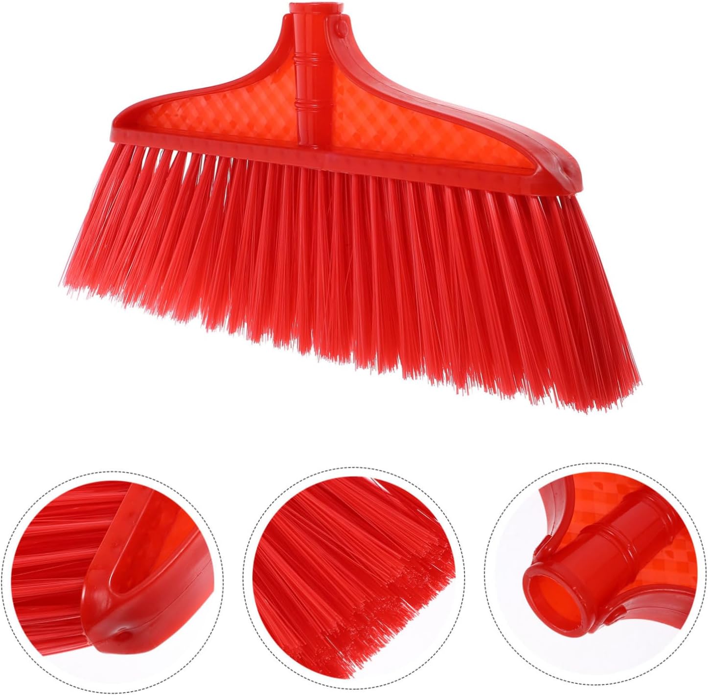 CHILDWEET Broom Head Refill for Cleaning Durable Household Broom Part for Indoor and Outdoor Use Thick and Supple Bristles for Debris Removal