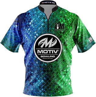 Logo Infusion Dye-Sublimated Bowling Jersey (Sash Collar) - I AM Bowling Fun Design 2018-MT - Motiv (X-Large) Multicolored