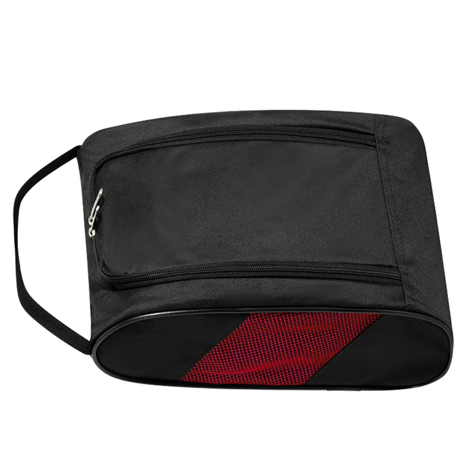 Borsa portascarpe, portascarpe da Golf - Borse portascarpe con Cerniera e Ventilazione | Borse da Trasporto per Scarpe da Golf Traspiranti per Calzini, Magliette, Guanti, spazzole e Altri