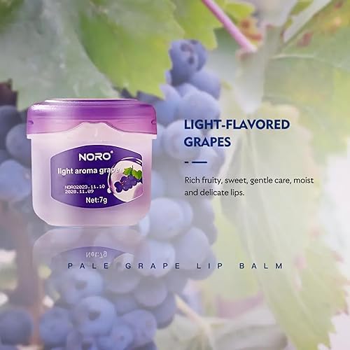 Miniatura 7 de Juego de 2 bálsamos labiales naturales con sabor a frutas, para humectantes labiales antiaplastamiento y nutritiva, mini vaselina, terapia labial