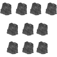 FRCOLOR 10pcs Basalt Sauna Stones for Electric Sauna Heater Heat Resistant 3-4cm Lava Rocks for Hotel and Home Steam Room