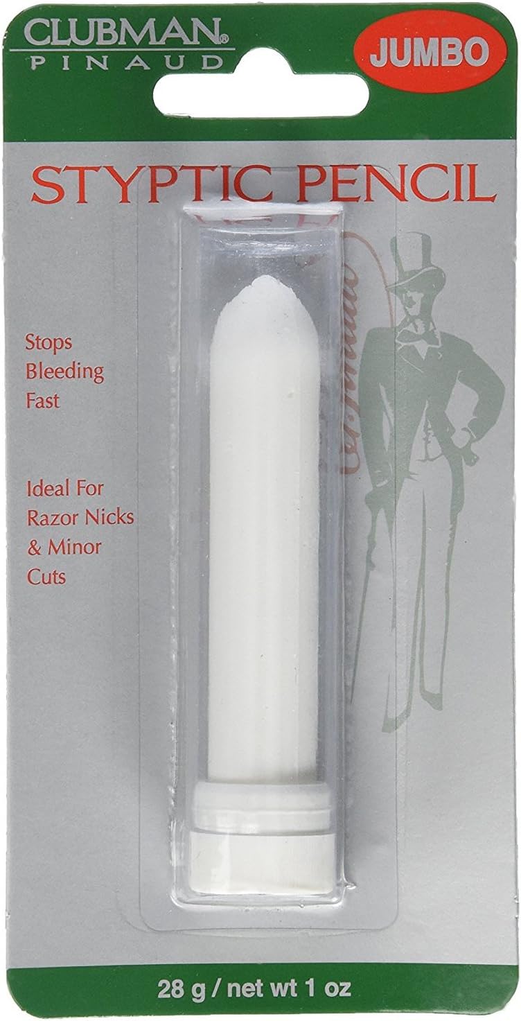 Clubman Jumbo Styptic Pencil, 1 Oz (Pack of 3)