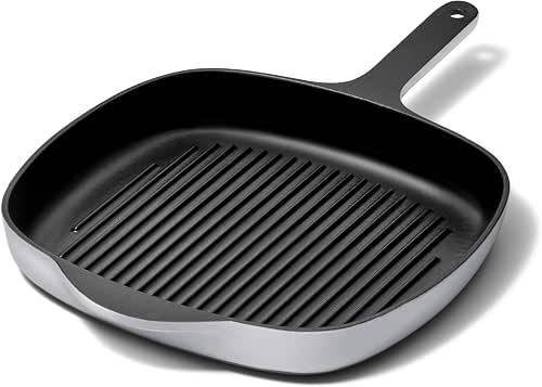 Caraway Enameled Cast Iron 10.5" Grill Pan | Grill Pan