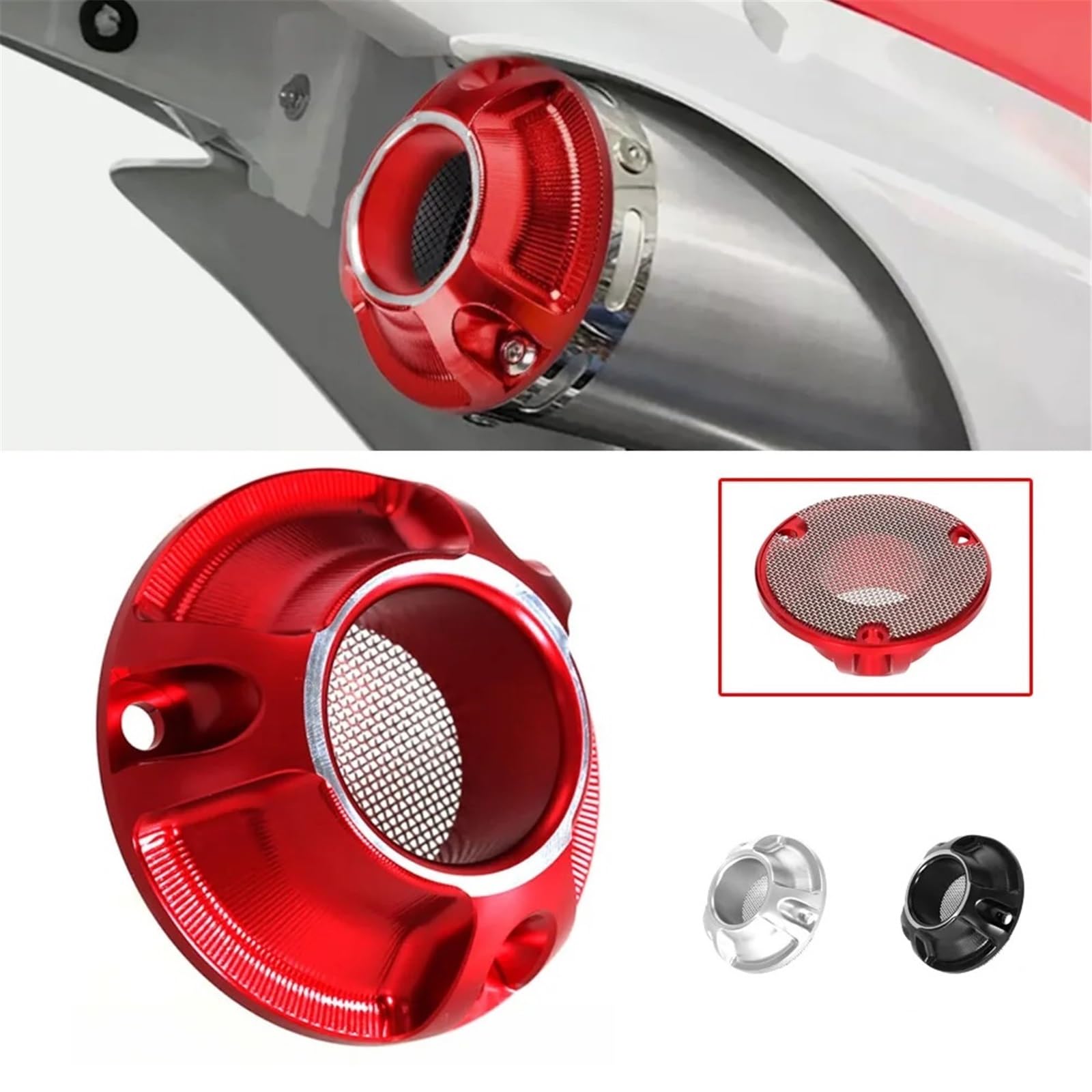 Tappo Serbatoio Olio Liquido Freno Tubo Di Scarico Moto Con Schermo Copertura Tappo Filtro Per CRF50F CRF70F CRF80F CRF110F Accessori Kit Sostituzione Generale