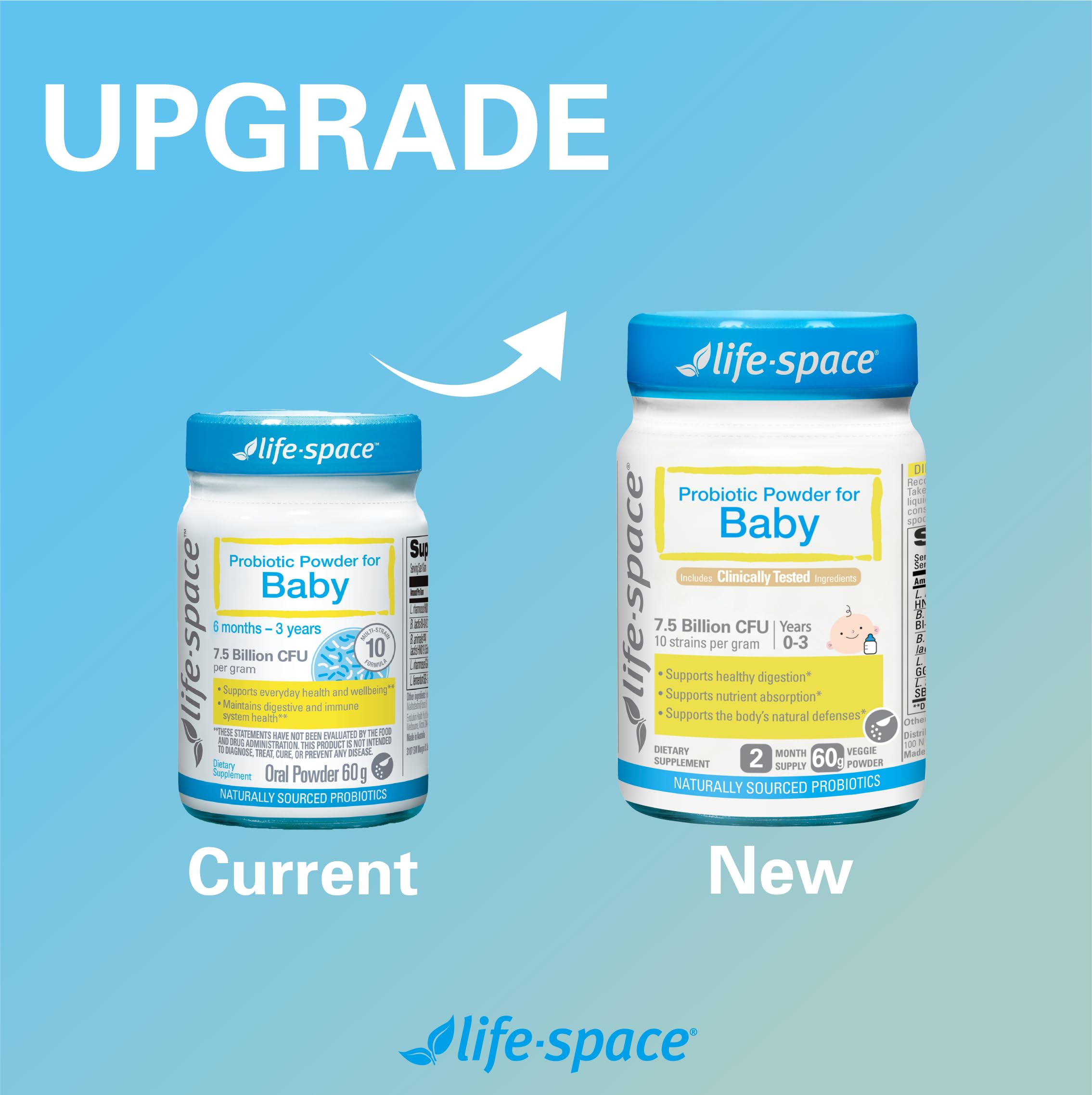 Life-Space 60 Grams, for 0-36 Month Baby, 7.5 Billion CFU & Multi Strain, Balance Microflora, Supports Digestive Health & Nutrient Absorption & Immunity, No Refrigeration Probiotic Powder for Baby — Amazon image 8