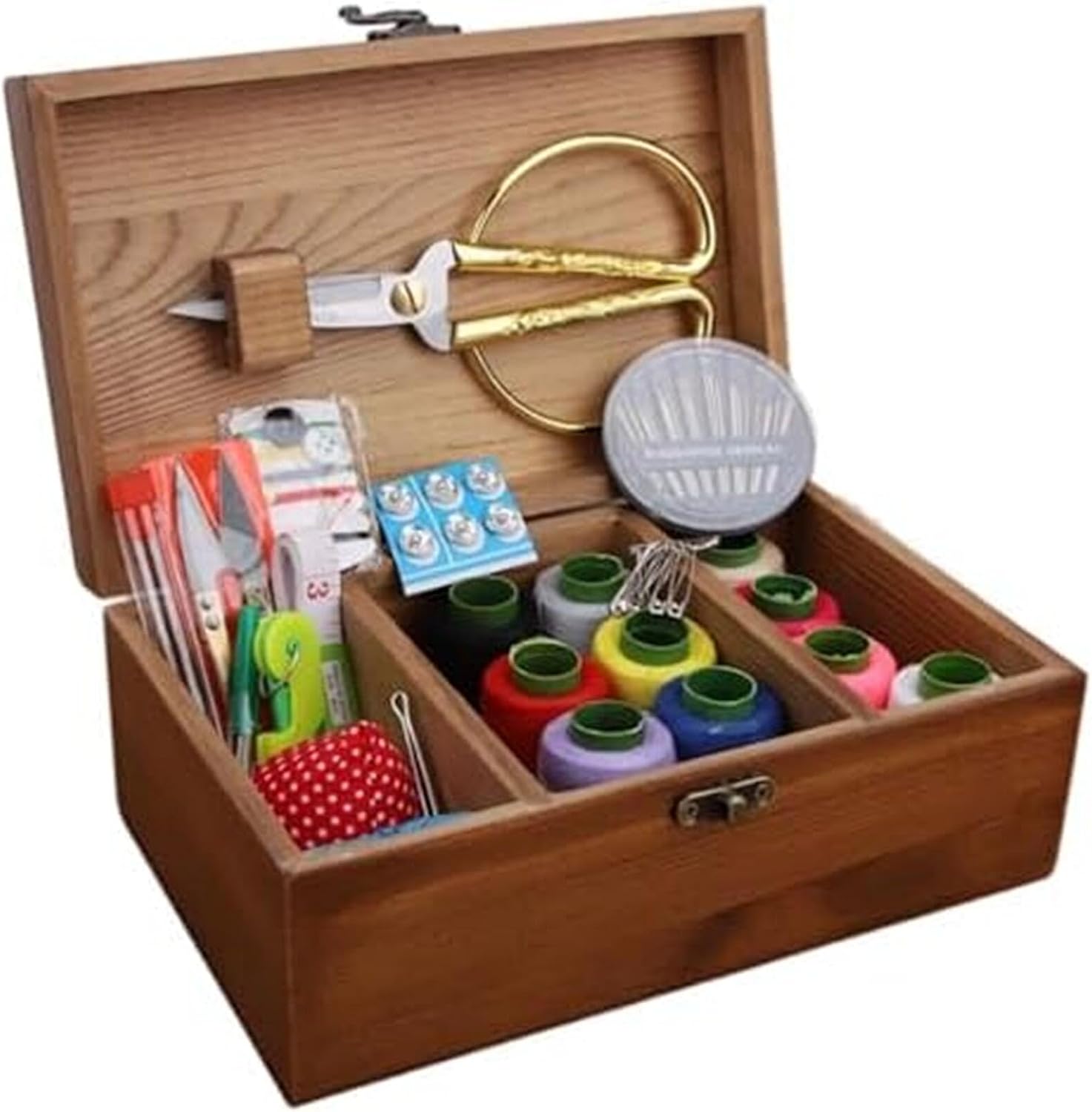 ロシア雑貨☆白樺工芸べレスタ スカーレットポピーラウンド収納box