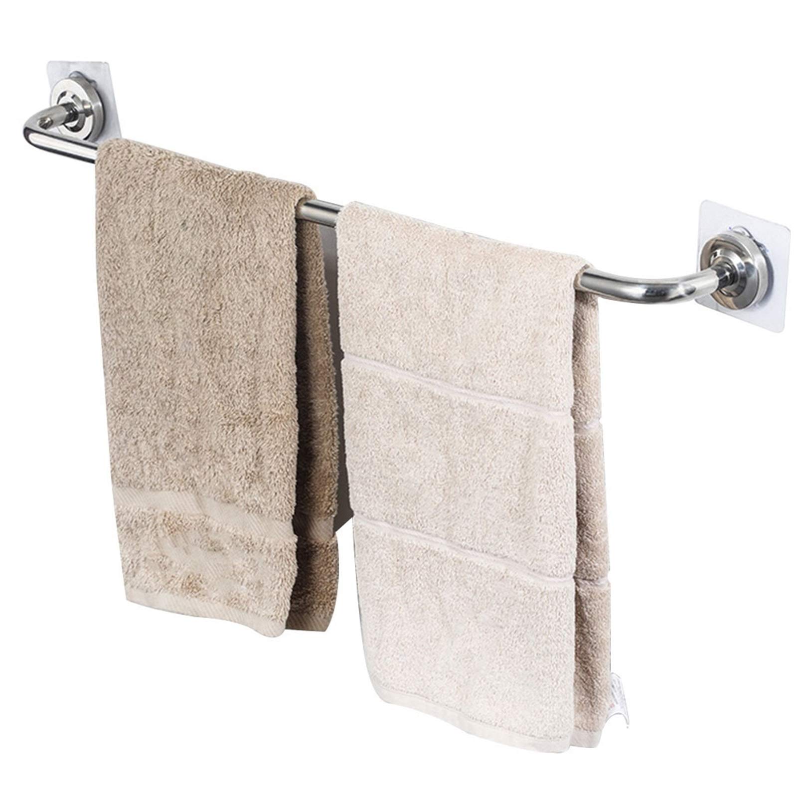Organisateur mural compact 60 cm pour suspendre le linge dans une petite salle de bain