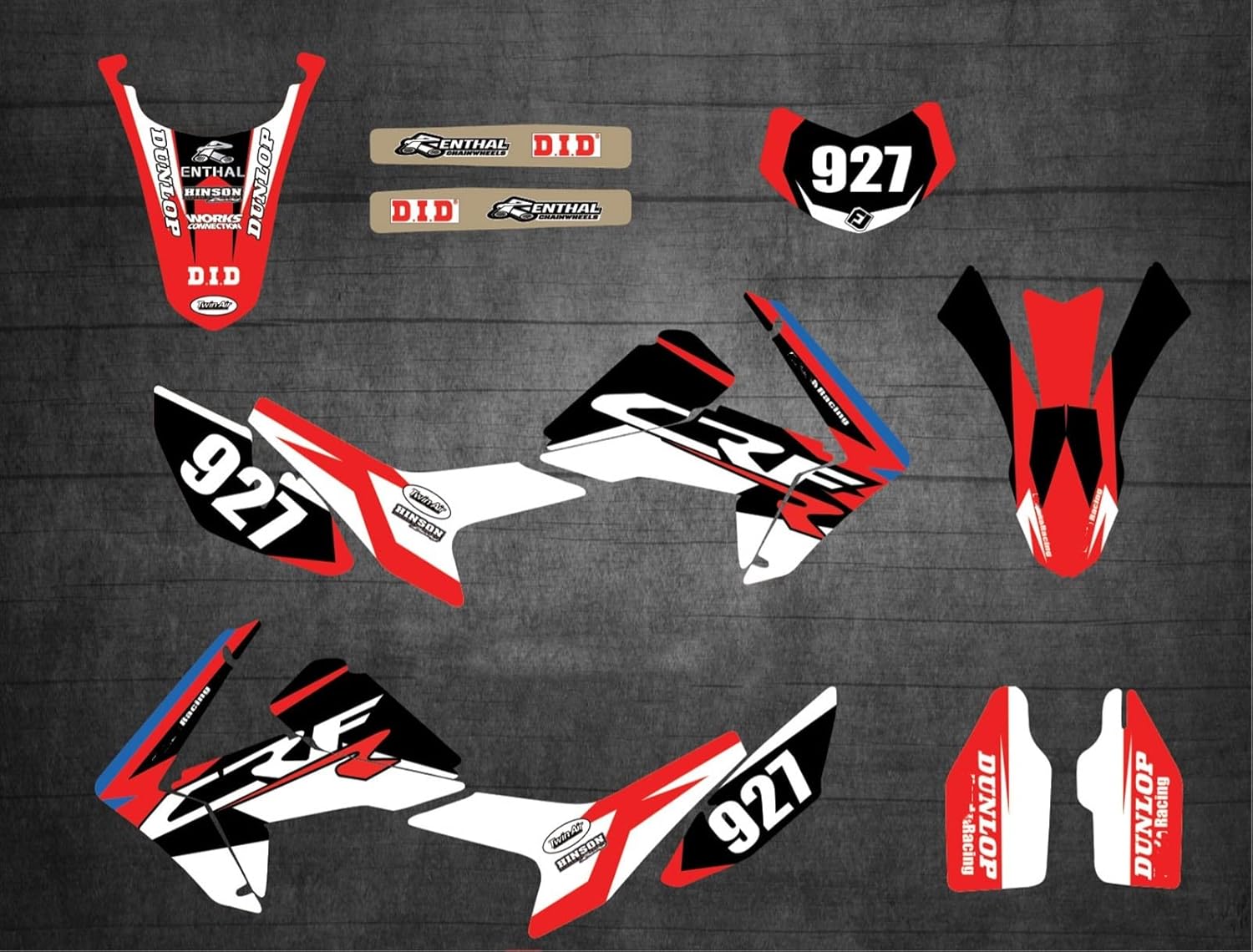 BoyKay Graphics Backgrounds Decals Stickers Kits Fit for