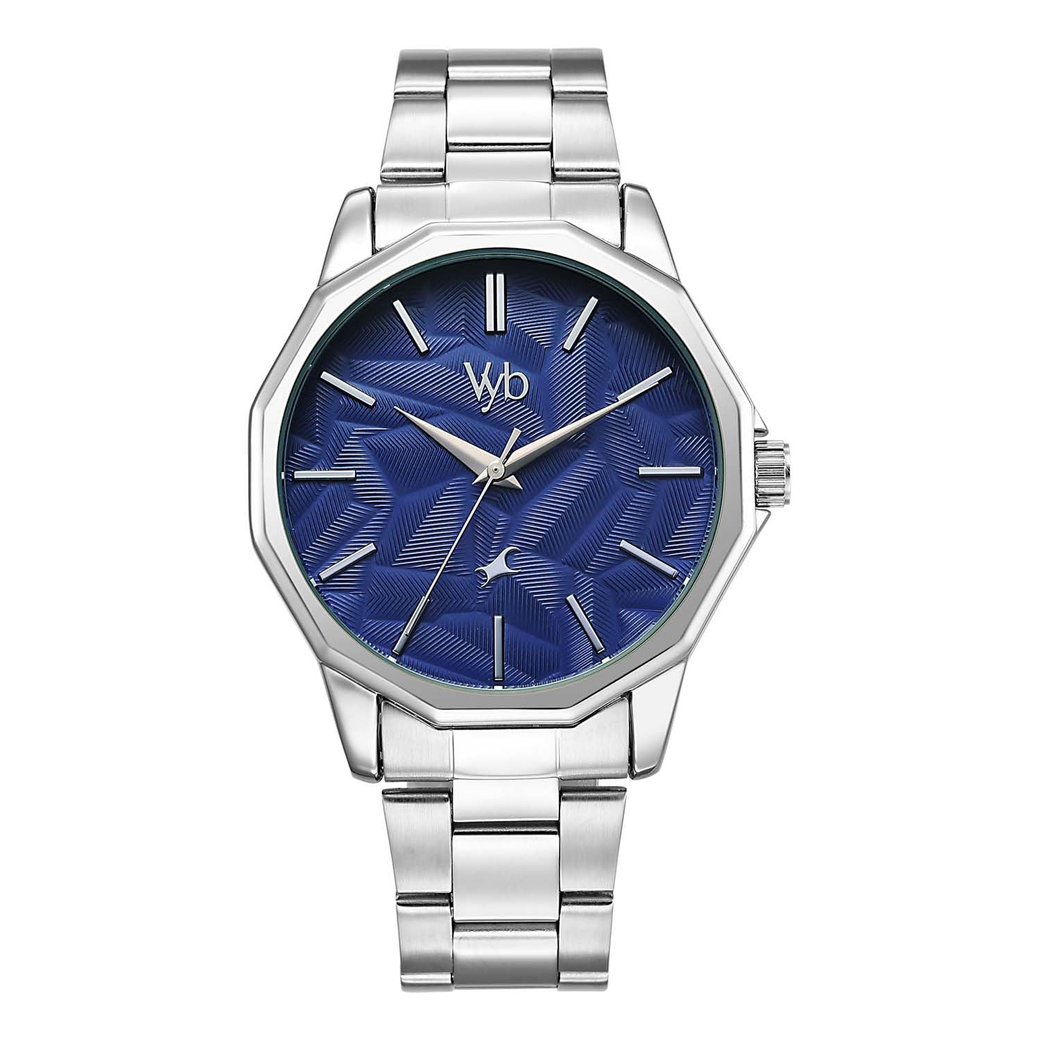 Fastrack Vyb Drift Blue Analog Watch for Men - Image 1