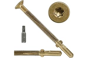 #14 x 2-3/4" Trailer Floor Screws, Professional Wood to Steel Tek Screws