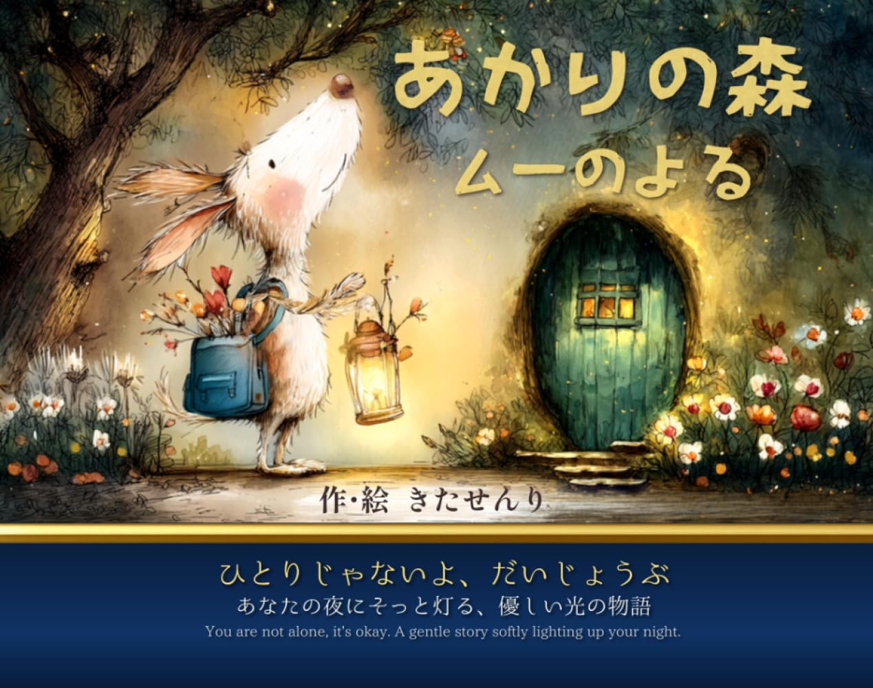 あかりの森 ムーのよる: ひとりじゃないよ、だいじょうぶ　あなたの夜にそっと灯る、優しい光の物語