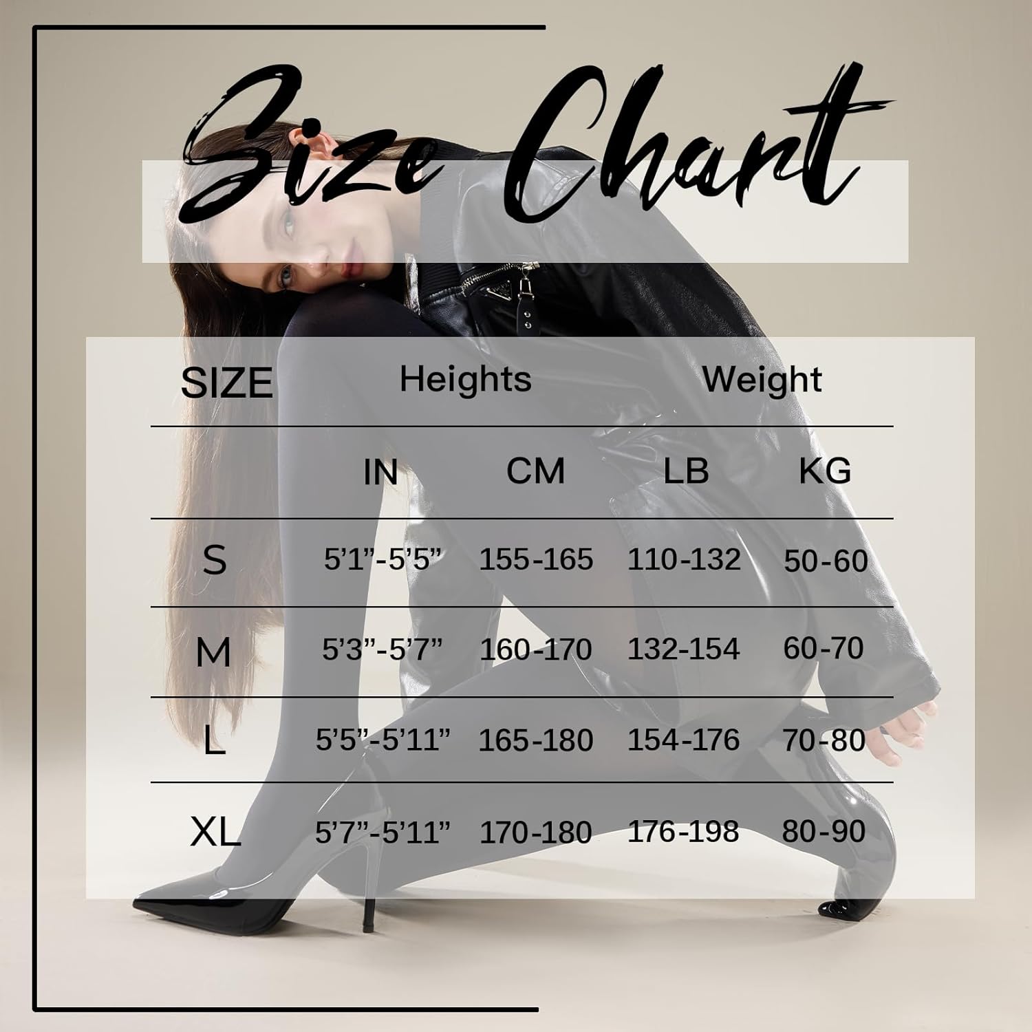 MANZI 2 Pairs Women's Opaque Control Top Tights 70D Solid Color Soft Tights Microfiber Nylon Pantyhose - Image 7