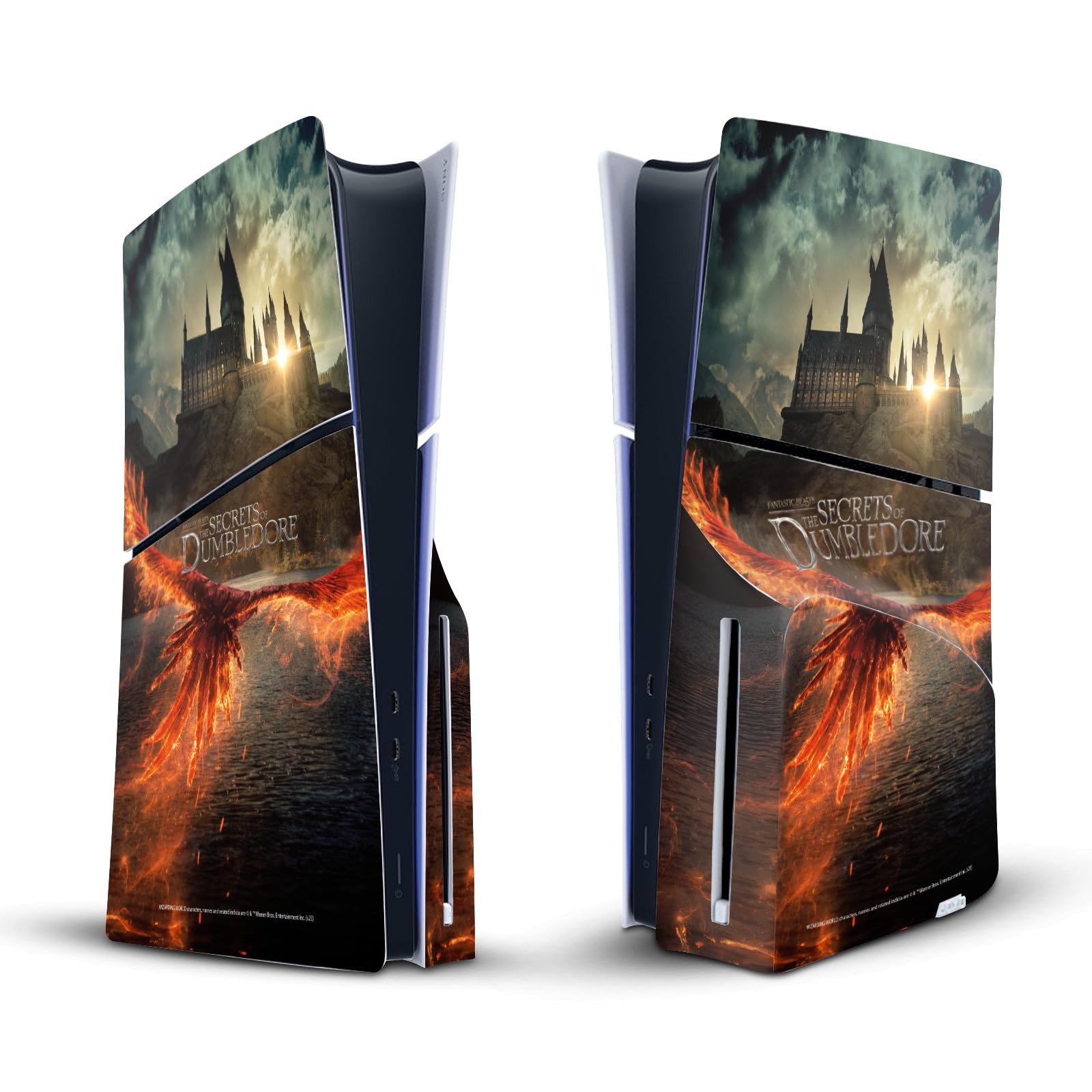 Sticker PS5 Slim Disc Les Animaux Fantastiques pour décorer votre espace gaming