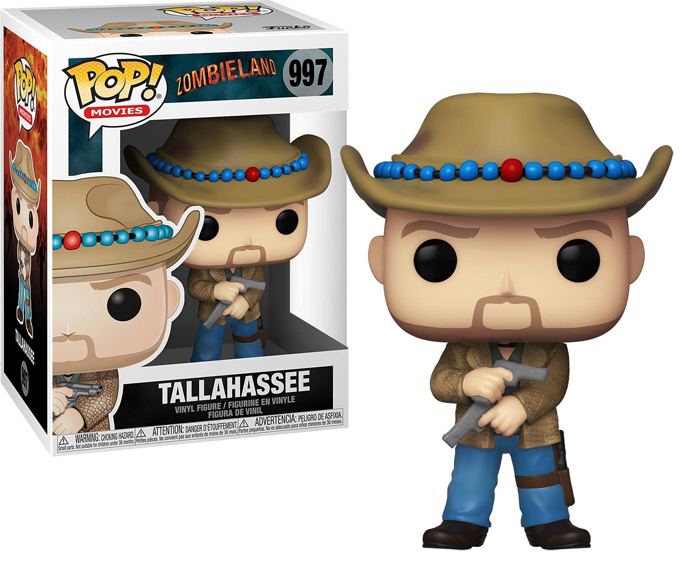 Amazon.com: POP Movies: Zombieland- Tallahassee, Multicolor, 3.75