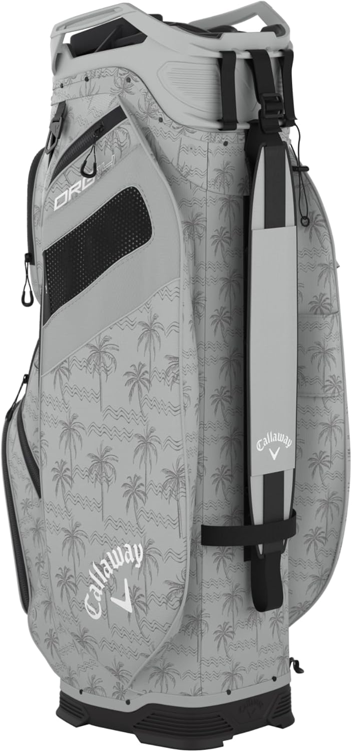 Callaway Golf ORG 14 Cart Bag (Navy/Flow Yellow)