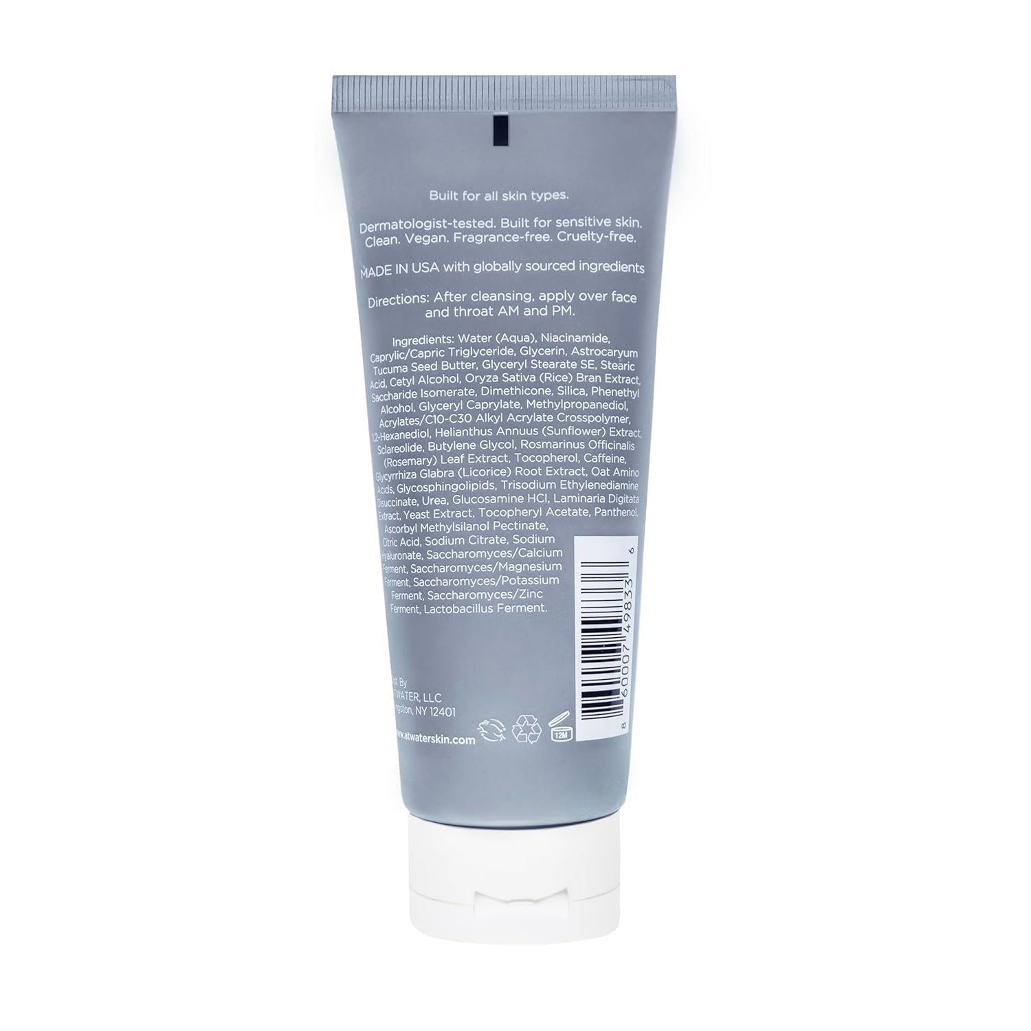 ATWATER Skin Armor Men's Face Moisturizer, Hydrating Anti-Aging Formula with Niacinamide and Licorice Root for All Skin Types - 3.4 oz - Image 2