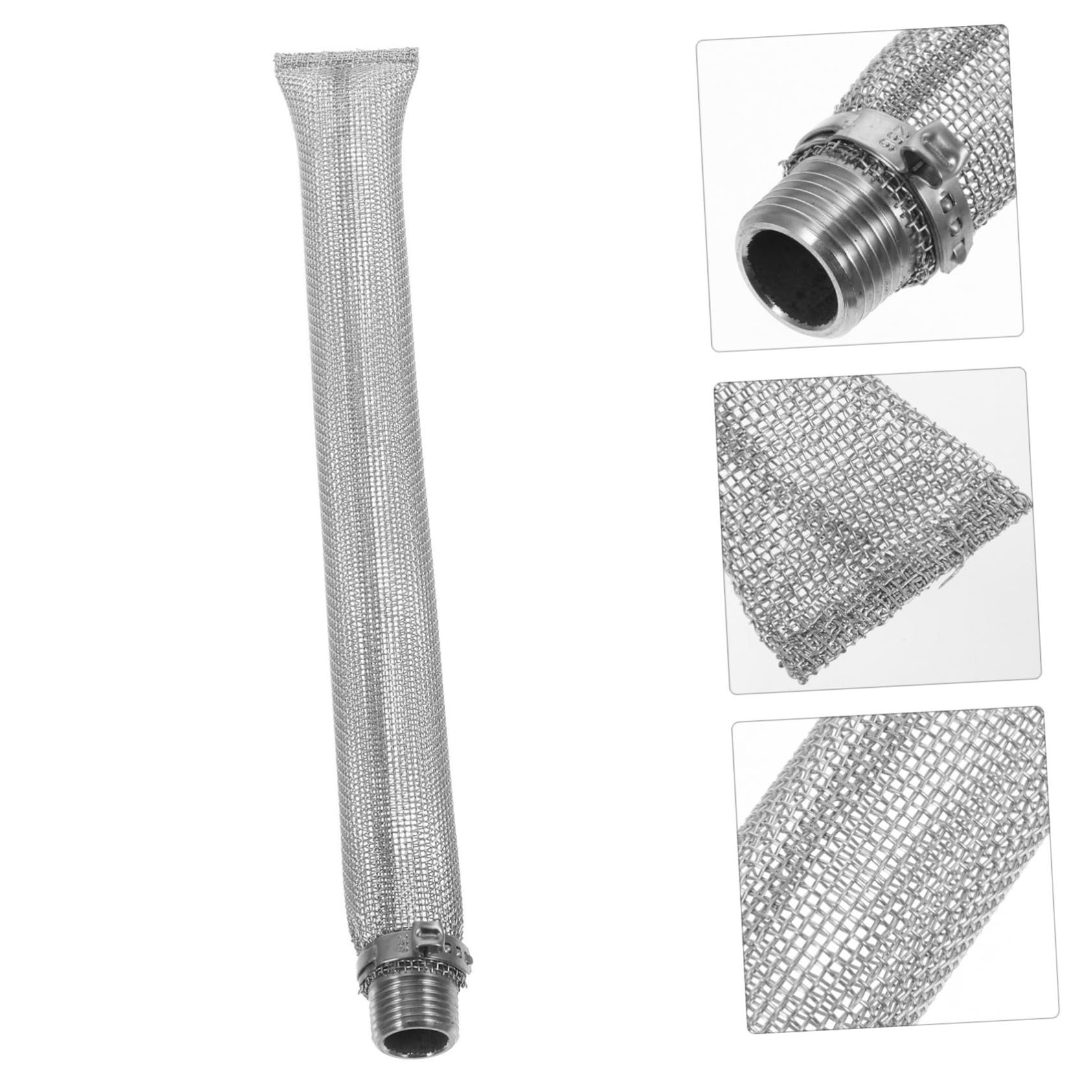 Cabilock Portable Stainless Steel Beer Filter Tube Infuser for Brewing Heat Resistant Mesh Strainer for Kettle Use Tool for Homebrewers and