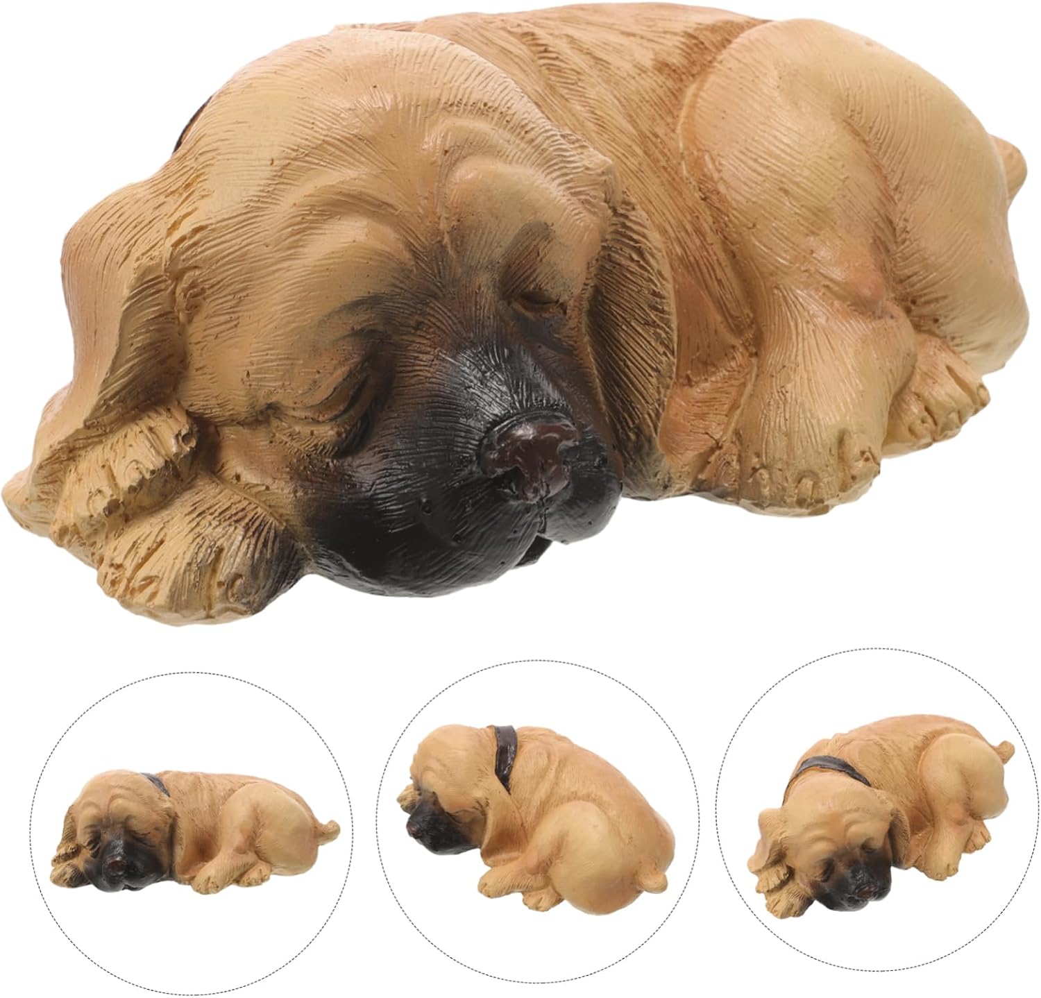 Milisten Indoor Dog Shaped Key Hider Fake Appearance Key Holder for Garden Decoration Lifelike Storage Blends Into Landscape Safe Backup for Home Keys
