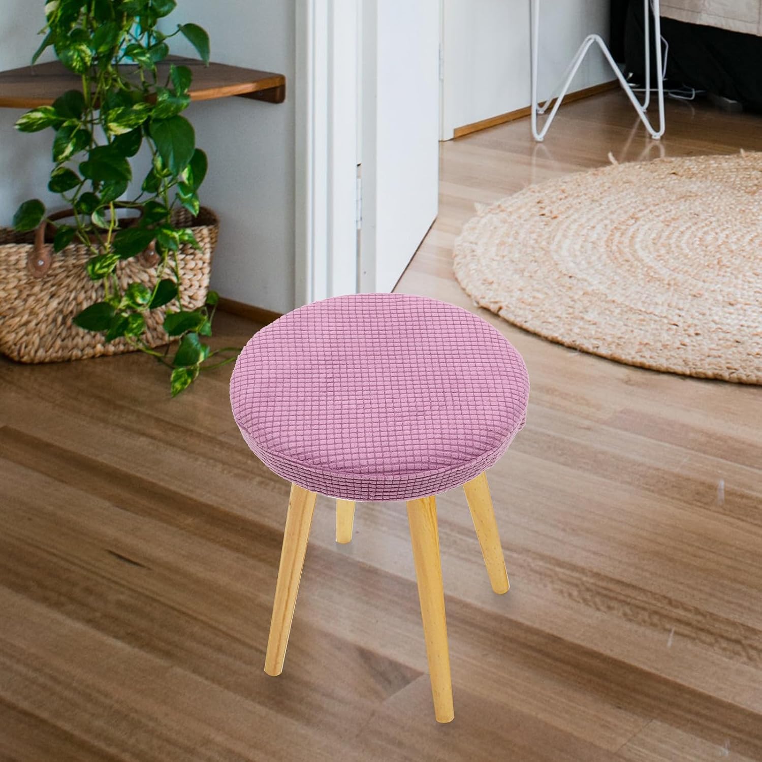 Bar Stool Cover, Stretchy Elastic Polyester Spandex Protector