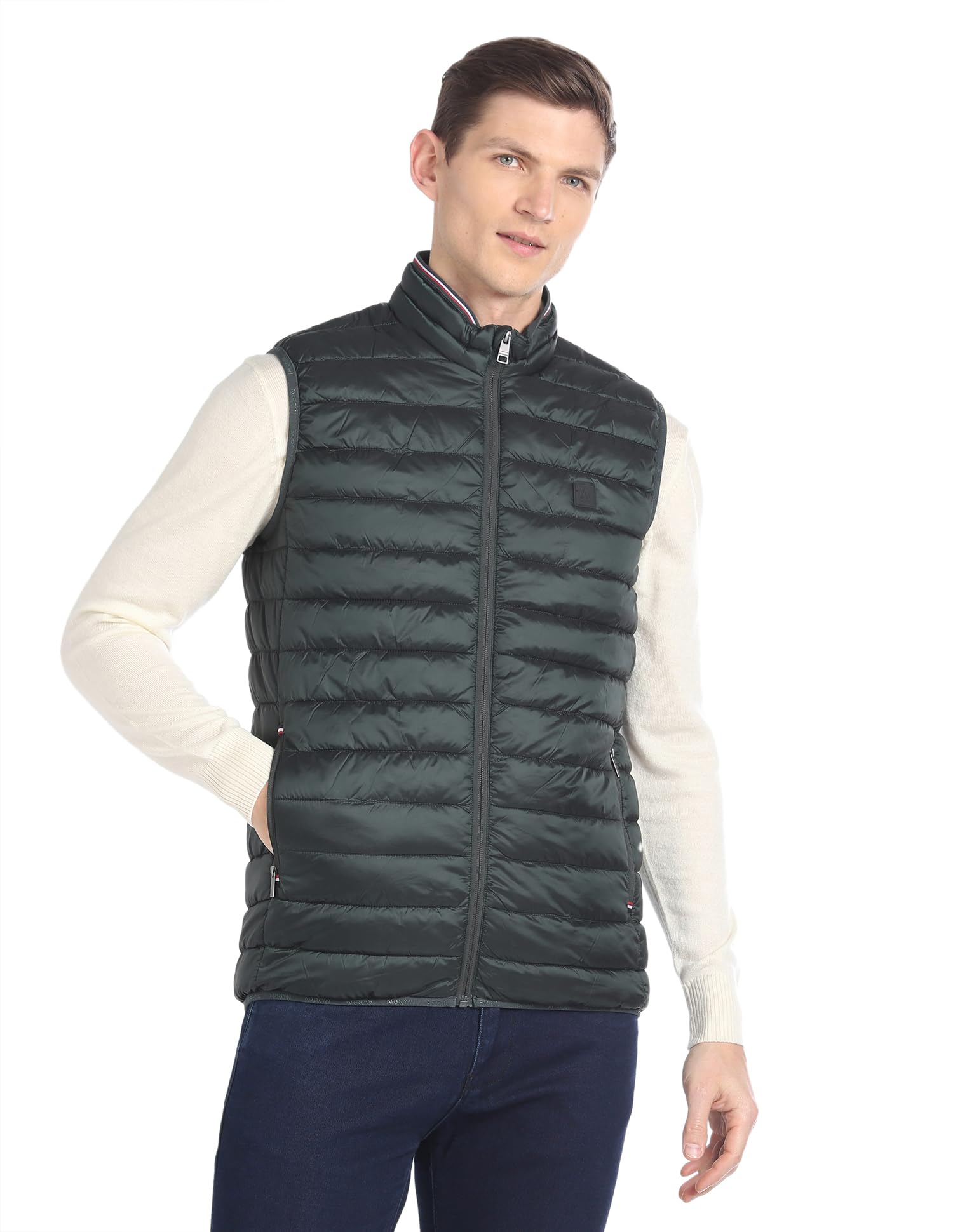 arrow Men's Nylon Crop A-Line Coat-picture-35