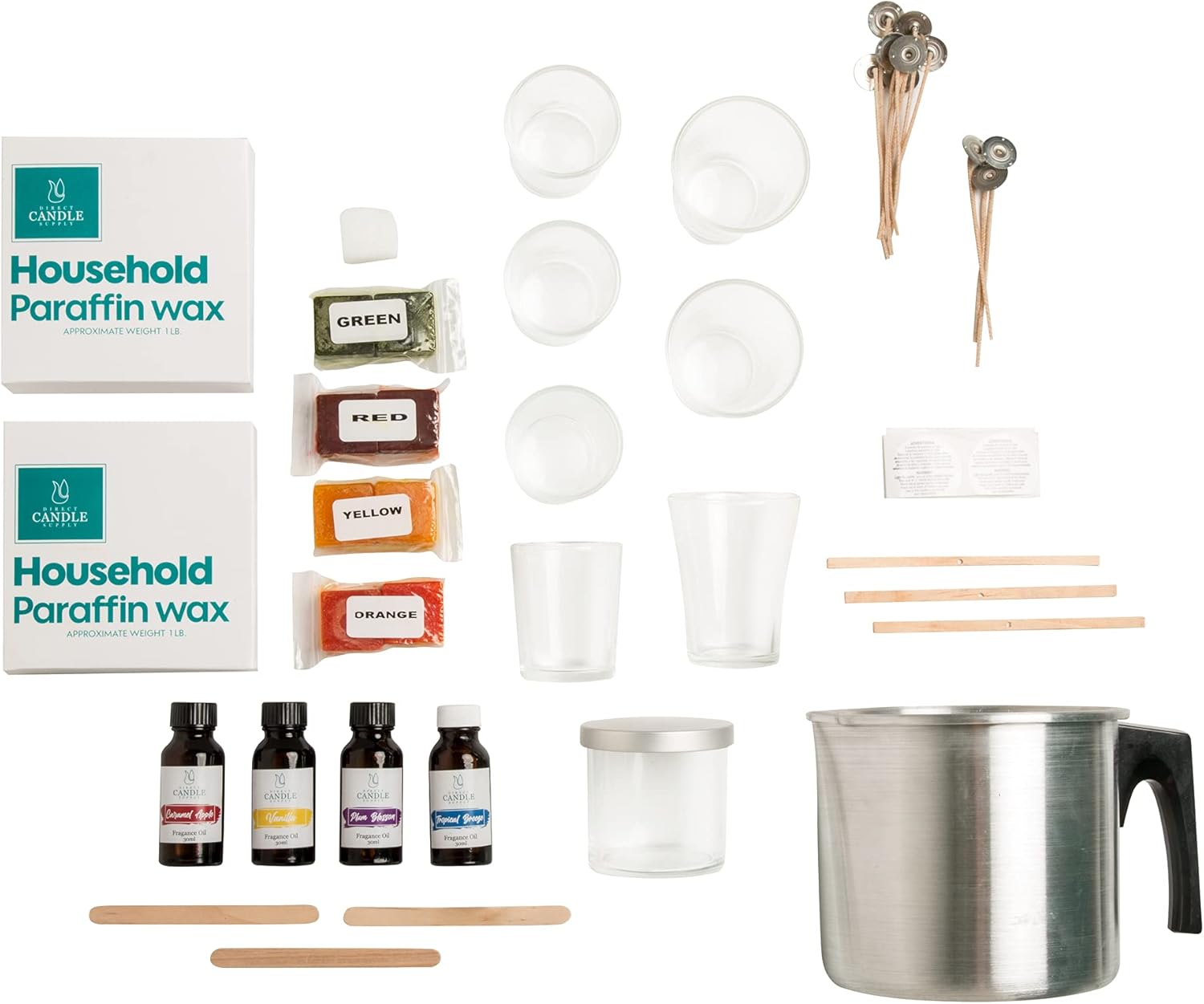 10 lb Coconut Soy Wax Blend + Candle Making Kit