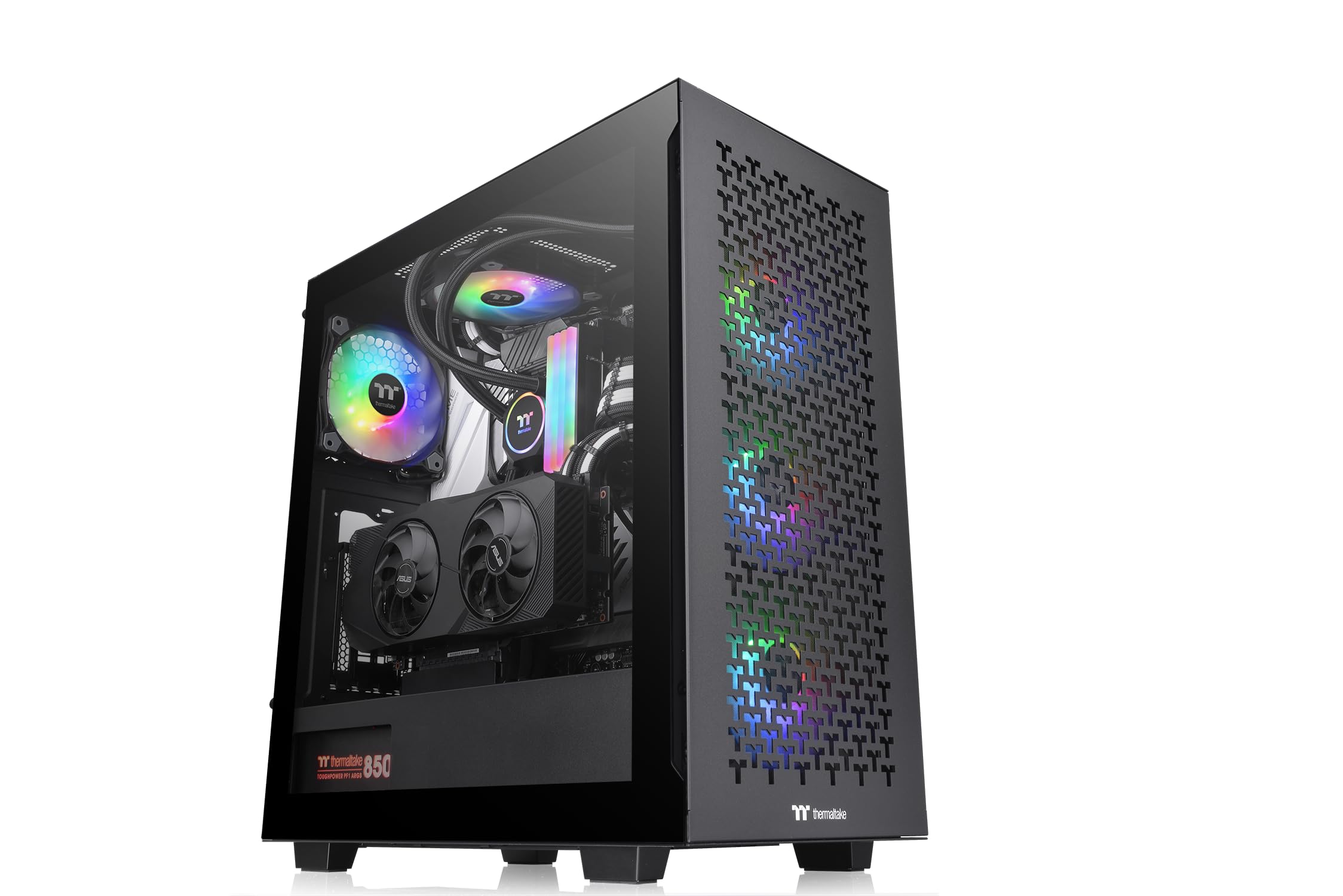 PC- Case Thermaltake V350 TG ARGB Air Black
