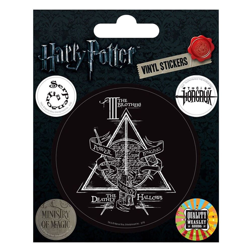 Pyramid International Harry Potter (Symbols) Vinyl Stickers, Paper, Multi-Colour, 10 x 12.5 x 1.3 cm