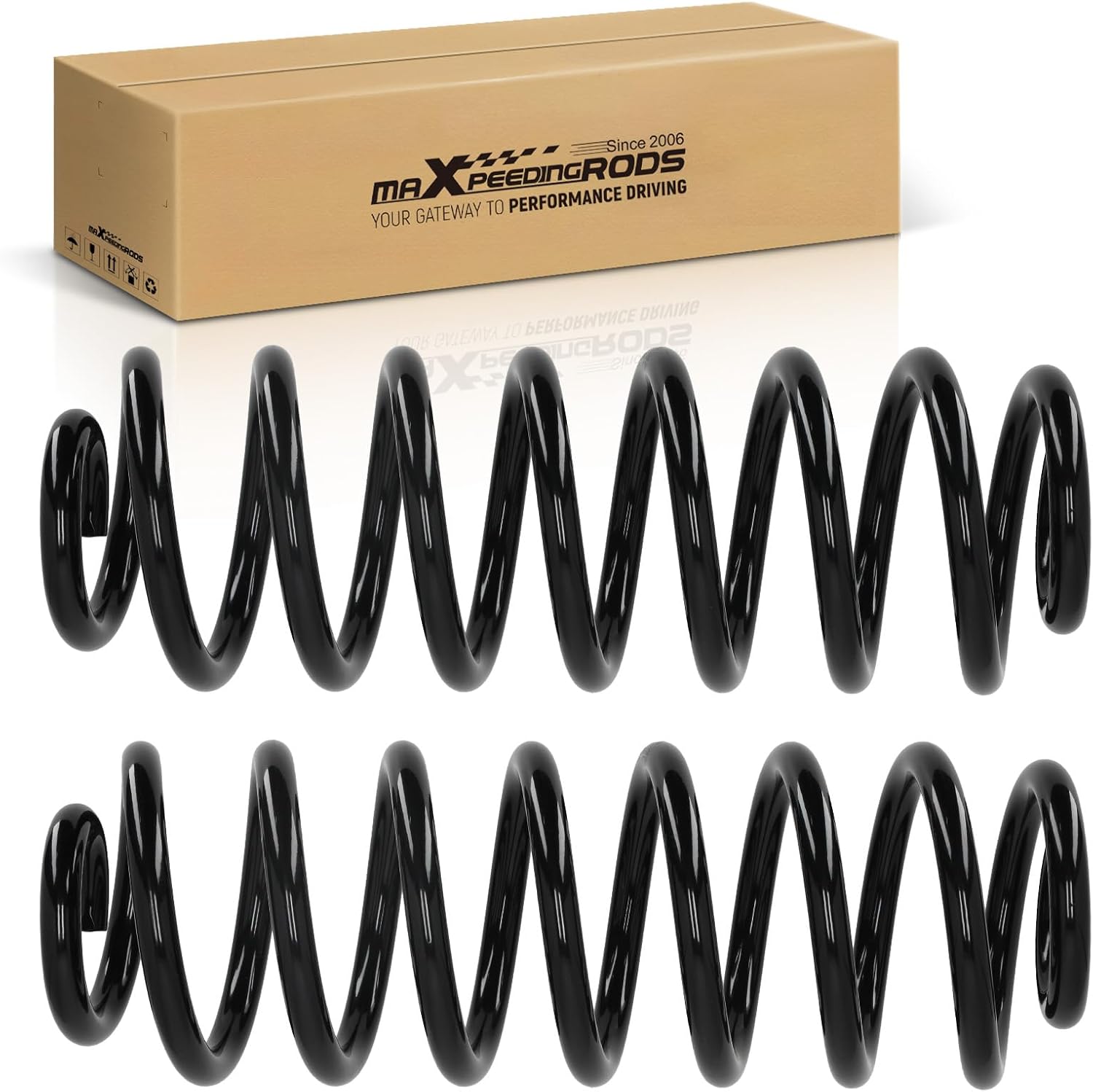 maXpeedingrods 81071 Rear Coil Spring for Cadillac Escalade 2002-2017