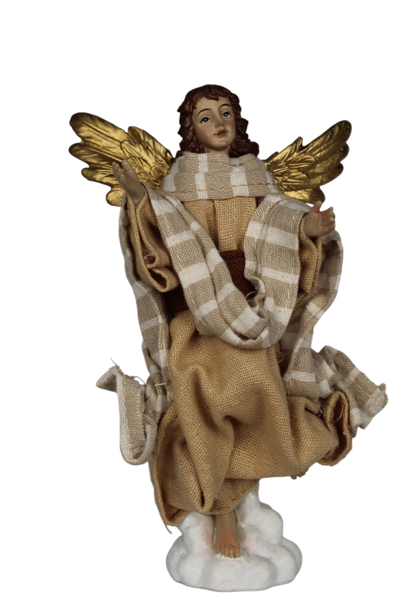 ZICOM Ankleidefigurenset Bethlehem, Krippenfiguren modern ca. 16cm 10-TLG. Polyresin bekleidet