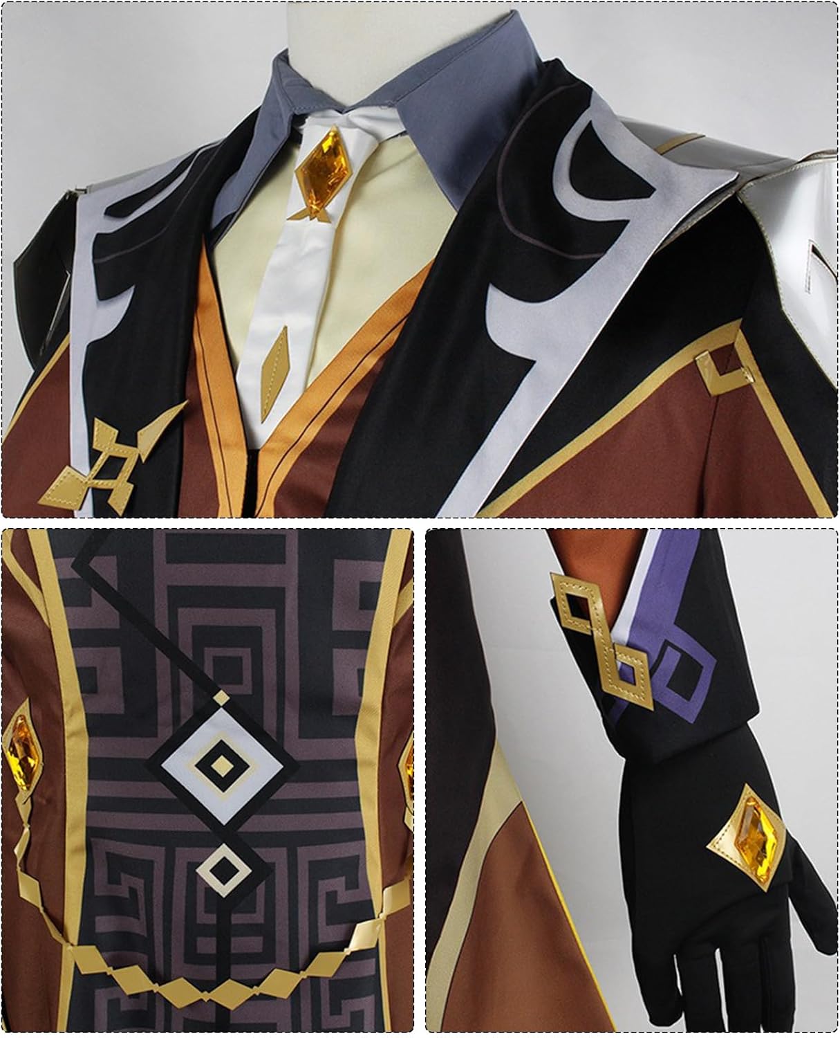 Genshin Impact Cosplay Zhongli Raiden Ei Lumine Nahida Raiden Adult Cosplay Costume for Women Men Outfits Rated 16+