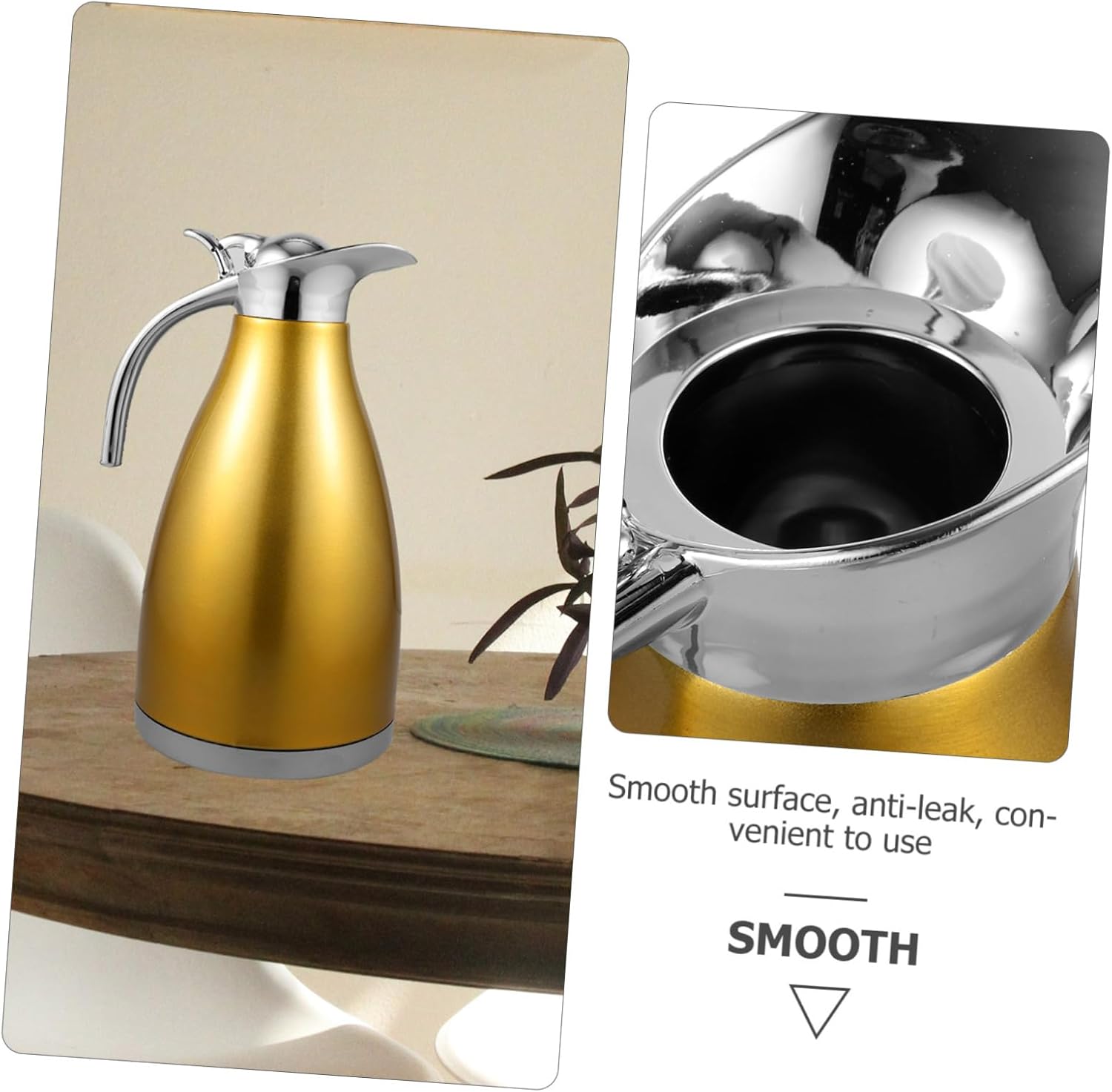 Atmos Style Kettle Tea Kettle Infuser Insulated Water Bottle for Hot Food