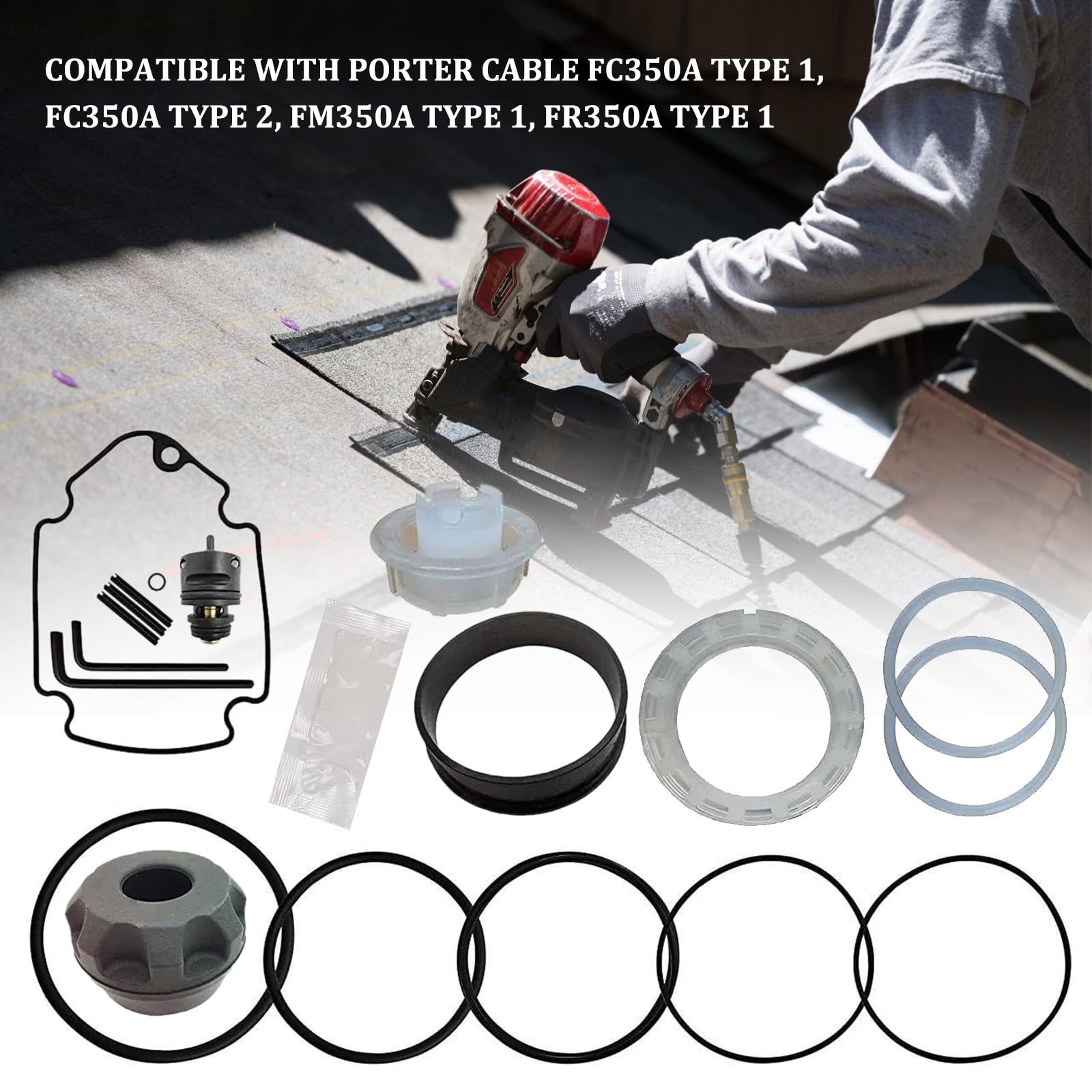 Porter Cable FC350A/FR350A/FM350A OVERHAUL Kit # 910450 Porter Cable FC350A/FR350A/FM350A OVERHAUL Kit # 910450