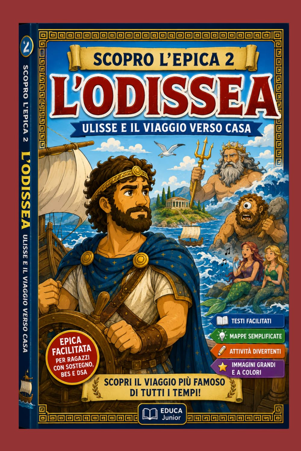 L'Odissea: Ulisse e il viaggio verso casa (Scopro l'epica)