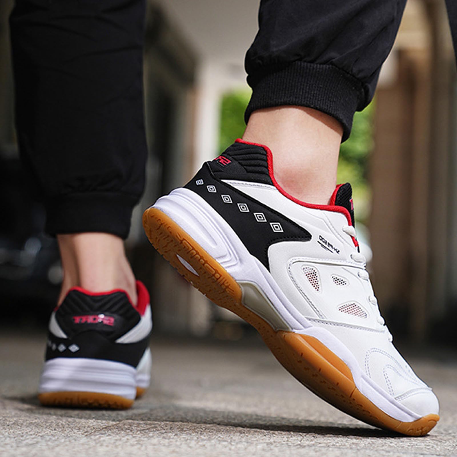 Zapatos De Bádminton,Zapatillas De Tenis,Zapatillas De Tenis De Mesa,Zapatos de Squash,transpirabilidad,Antideslizantes,para Caminar,Trotar en el Gimnasio,Fitness y Deportes.
