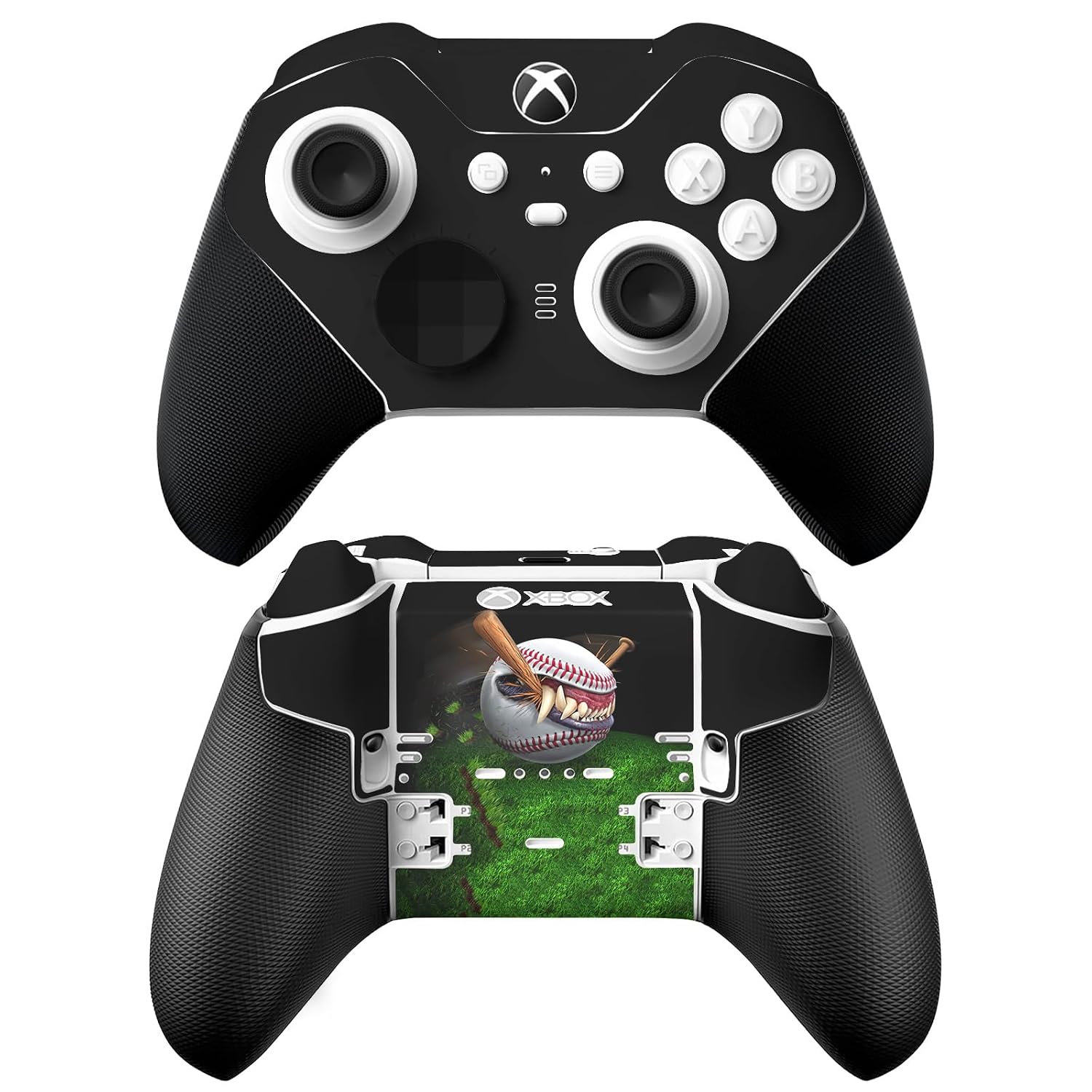 Head Case Designs Officially Licensed Tom Wood Baseball Monsters & Horrors Vinyl Sticker Gaming Skin Decal Cover Compatible With Xbox Series X & S Elite Wireless Controller Series 2