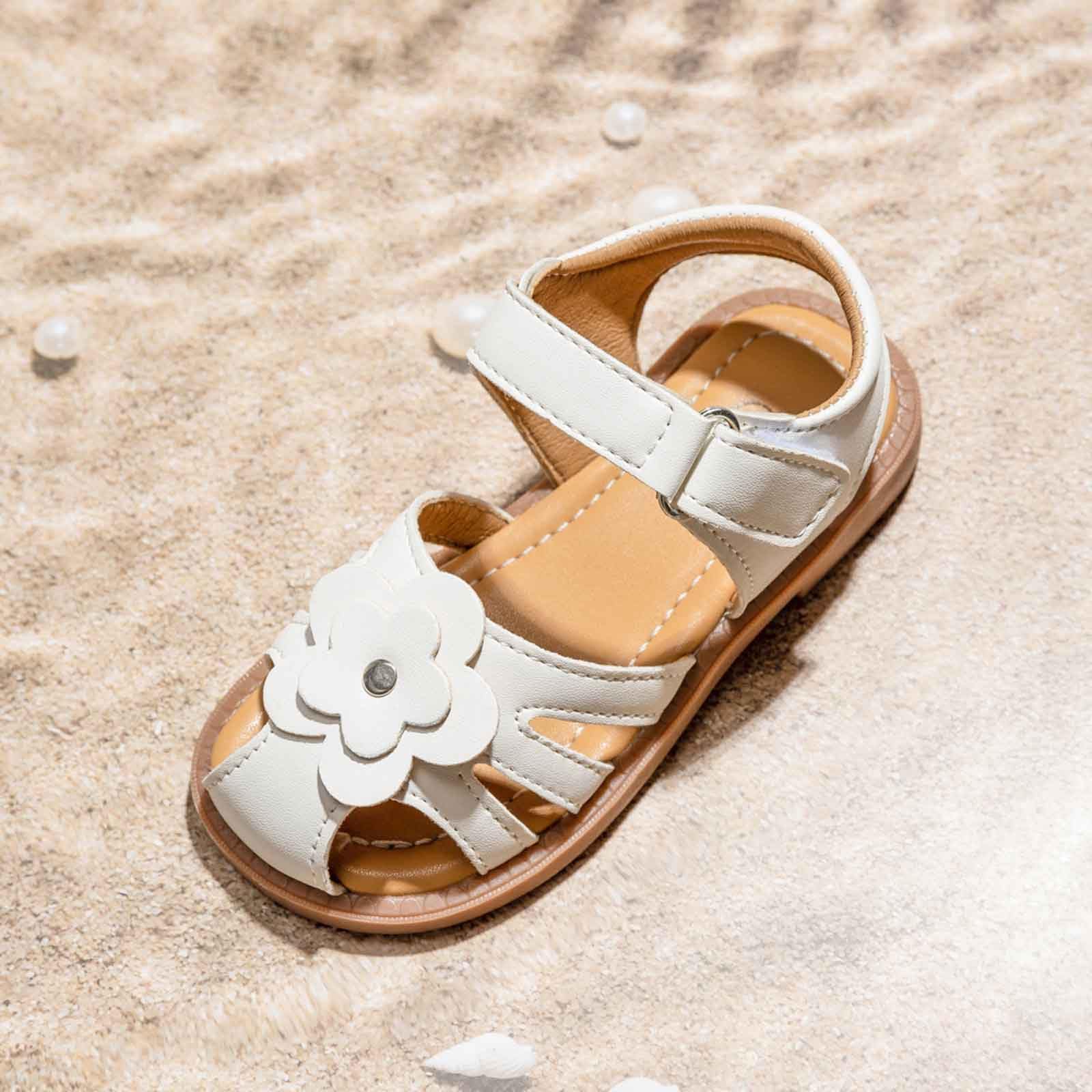 MMRTDJDR Generisch Sandalias Cerradas Niñas Verano Niñas Sandalias De Agua Al Aire Libre Zapatos Deportivos Zapatos De Verano (1 7 Años)