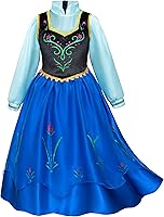 Vista 4 de Disfraces de princesa para fiesta de cumpleaños para niñas pequeñasmanga larga con capa