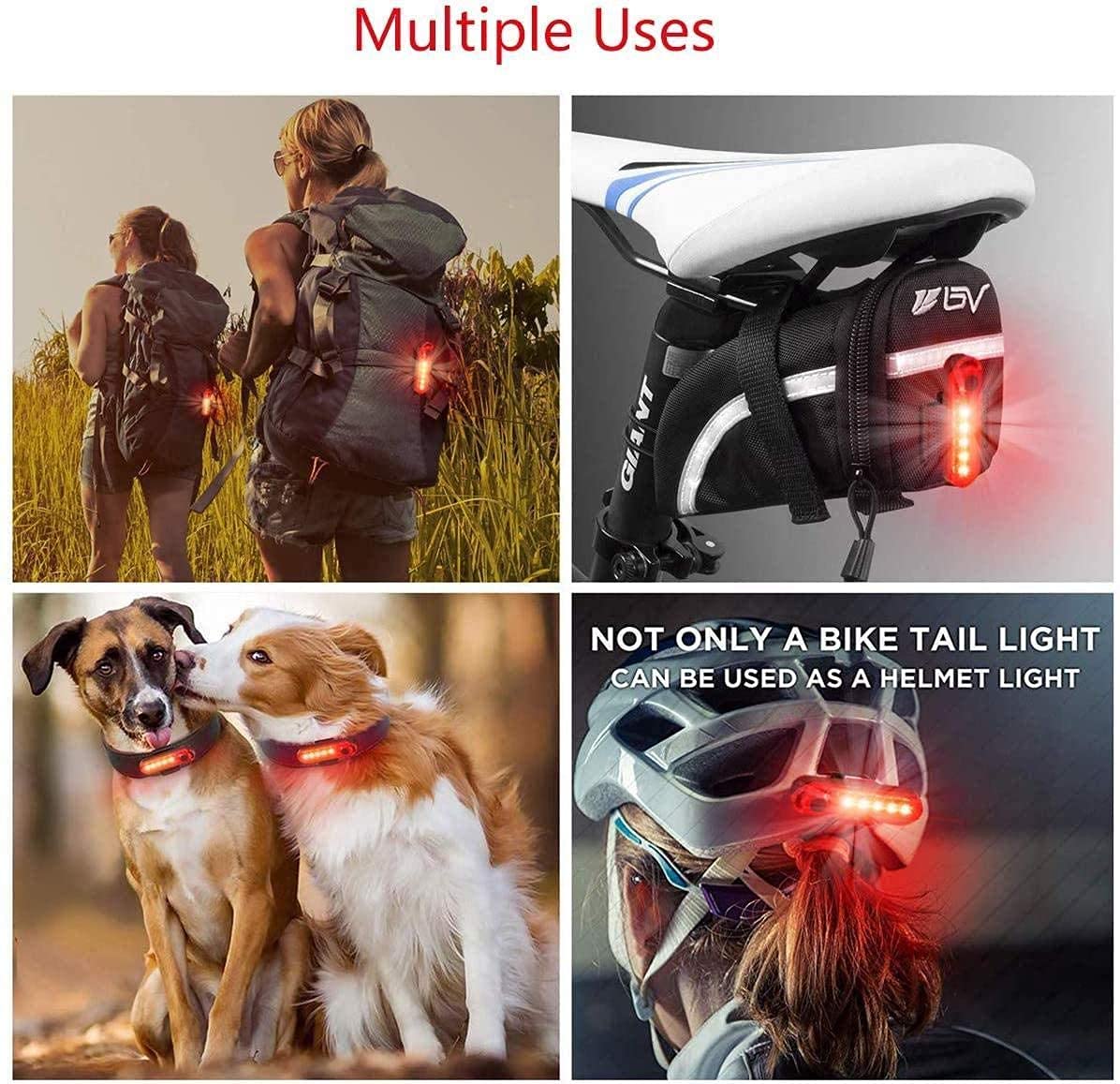XMING Conjunto de luz de bicicleta, luces de bicicleta delanteras y traseras, Super Bright 1000 Lumen Road Bike Lights, luces de ciclo Frente y espalda, 4000 MAH, 4 modos de luz, Luz de bicicleta Smar