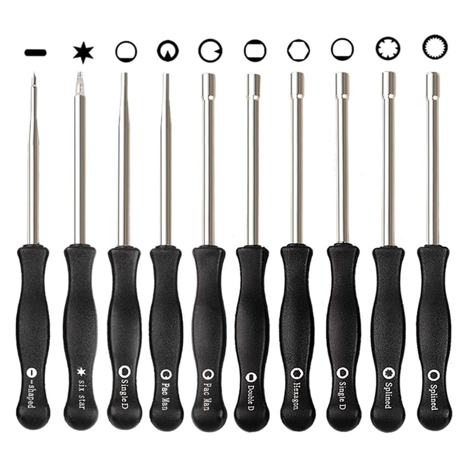 HPENP 10 Pcs Carburetor Adjustment Tool Tune up kit Carb Adjusting Tool for Common 2 Cycle Small Engine Echo STIHL Poulan Husqvarna MTD Ryobi Homelite