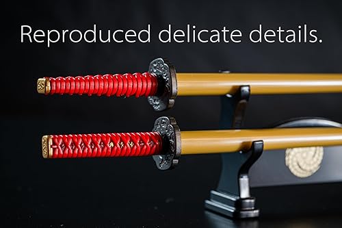 Miniatura 4 de Palillos japoneses katana samurái. con soporte para palillos tipo espada y estuche portátil para palillos (Uesugi Kenshin)