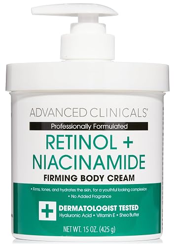 Advanced Clinicals Retinol Body Lotion 15 Oz