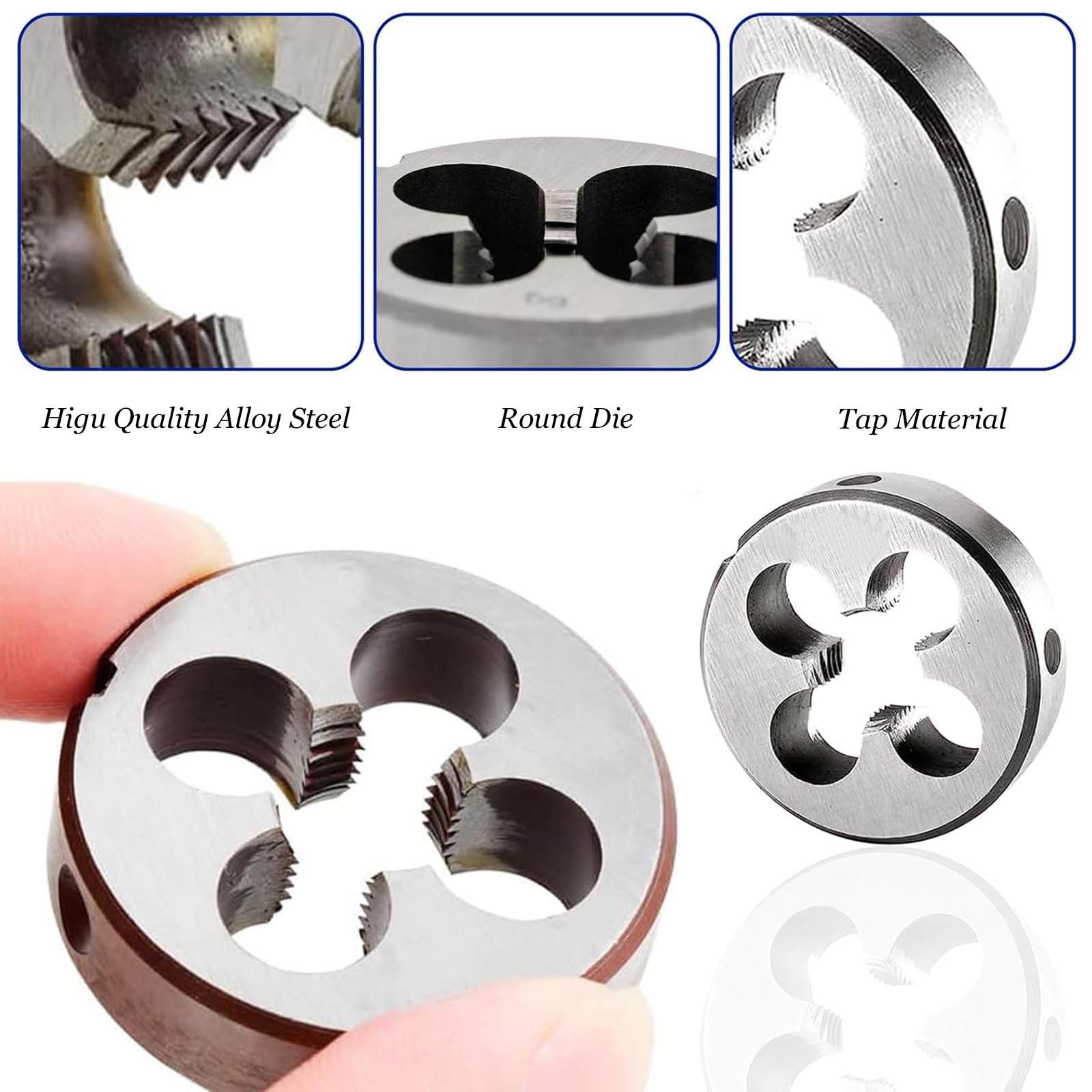 Filière De Taraud Leroy Merlin Taraud Métrique HSS M18 X 1,25 Mm Filetage à Droite Taille Foret De Taraudage Standard