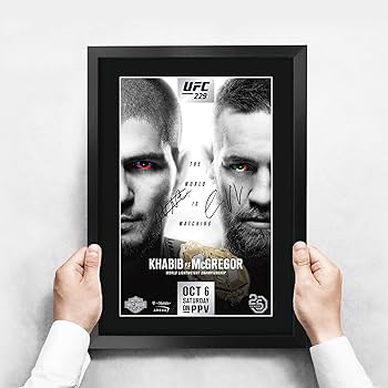 ufc ハビブ・ヌルマゴメドフ　サインカード UFC SELECT レッドプリズム ハビブ・ヌルマゴメドフ サイン