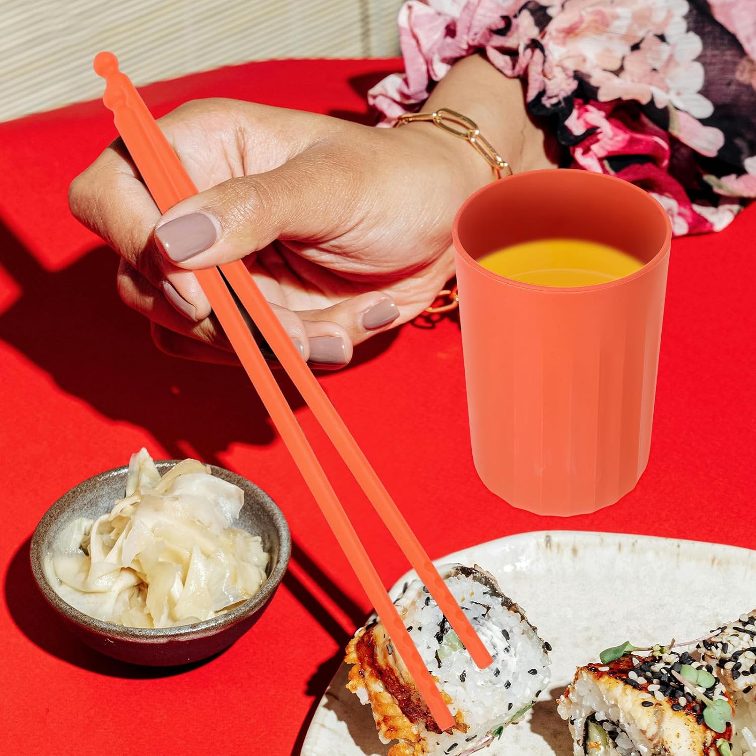 Portable Wheat Straw Tableware Set Lightweight Fork Spoon Chopsticks Kit for Party Eco-friendly Picnic Dinnerware Home Supplies