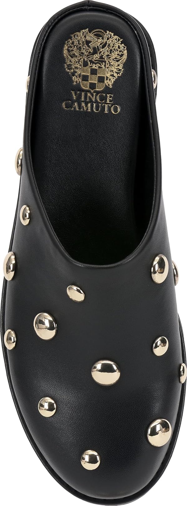 Vince Camuto Womens Cassius Studded Flat Mule Black 7 M by Vince Camuto - Image 5