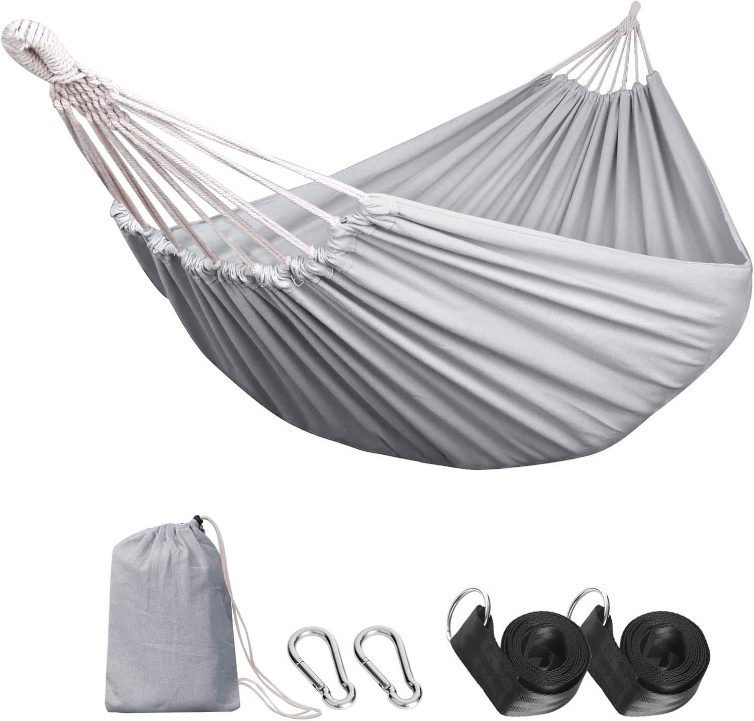 Anyoo Garden Cotton Hammock Comfortable Fabric Hammock