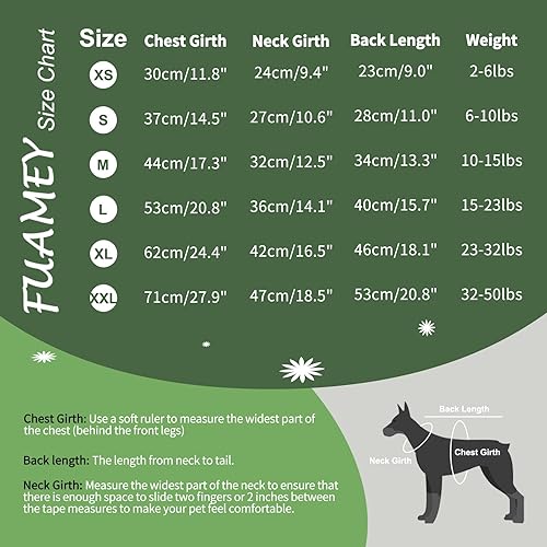 Miniatura 2 de FUAMEY Suéter de Navidad para perro, suéter cálido para perro, suéter clásico de copo de nieve para Año Nuevo, suéteres de cuello alto, prendas de