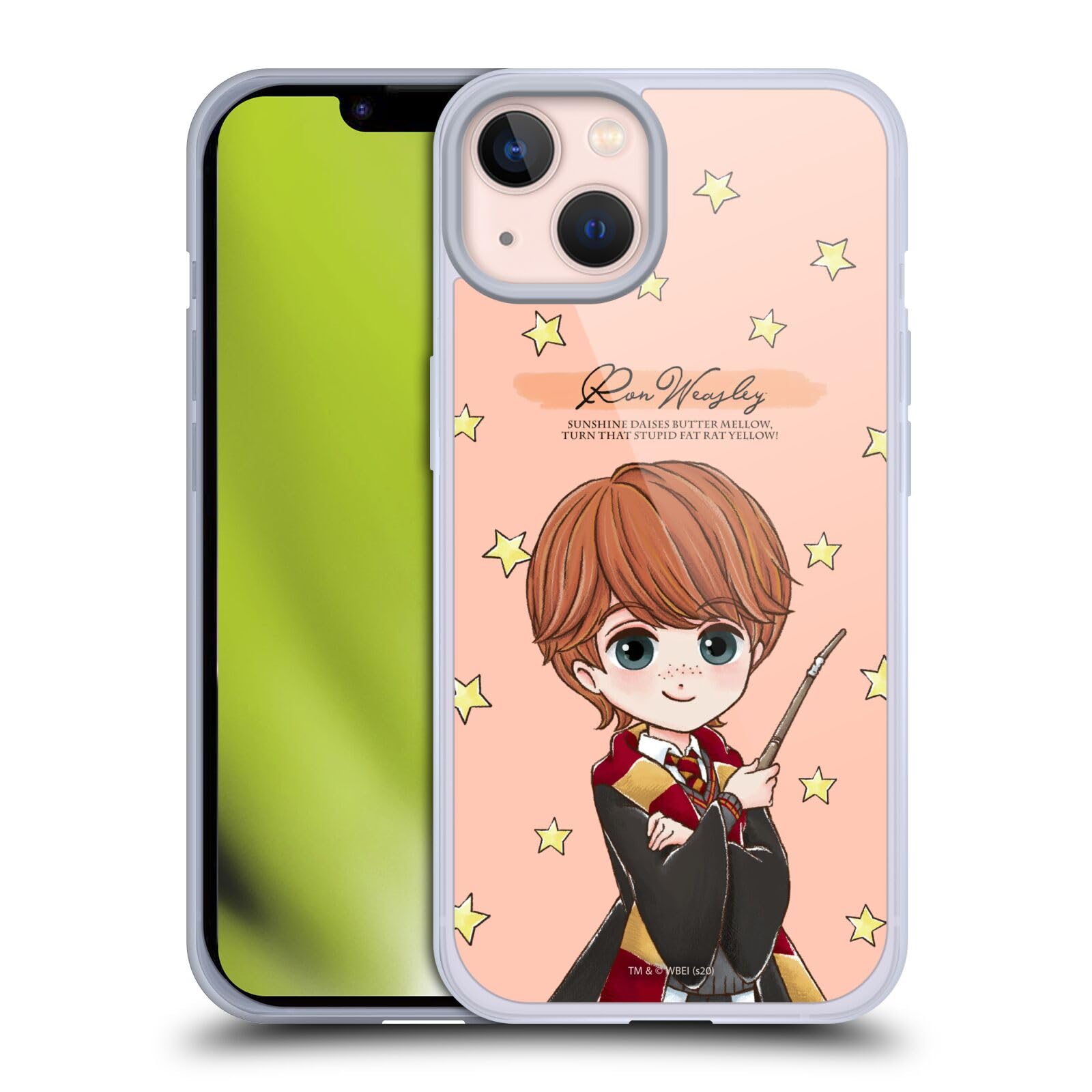 Head Case Designs Licenciado Oficialmente Harry Potter Patrón Luna Reliquias de la Muerte XXXVII Caso Funda de Gel Suave Compatible con Apple iPhone 12 / iPhone 12 Pro — view 153